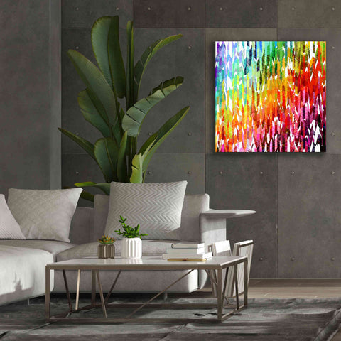 Image of 'Designer Stripes' by Shandra Smith, Canvas Wall Art,37 x 37