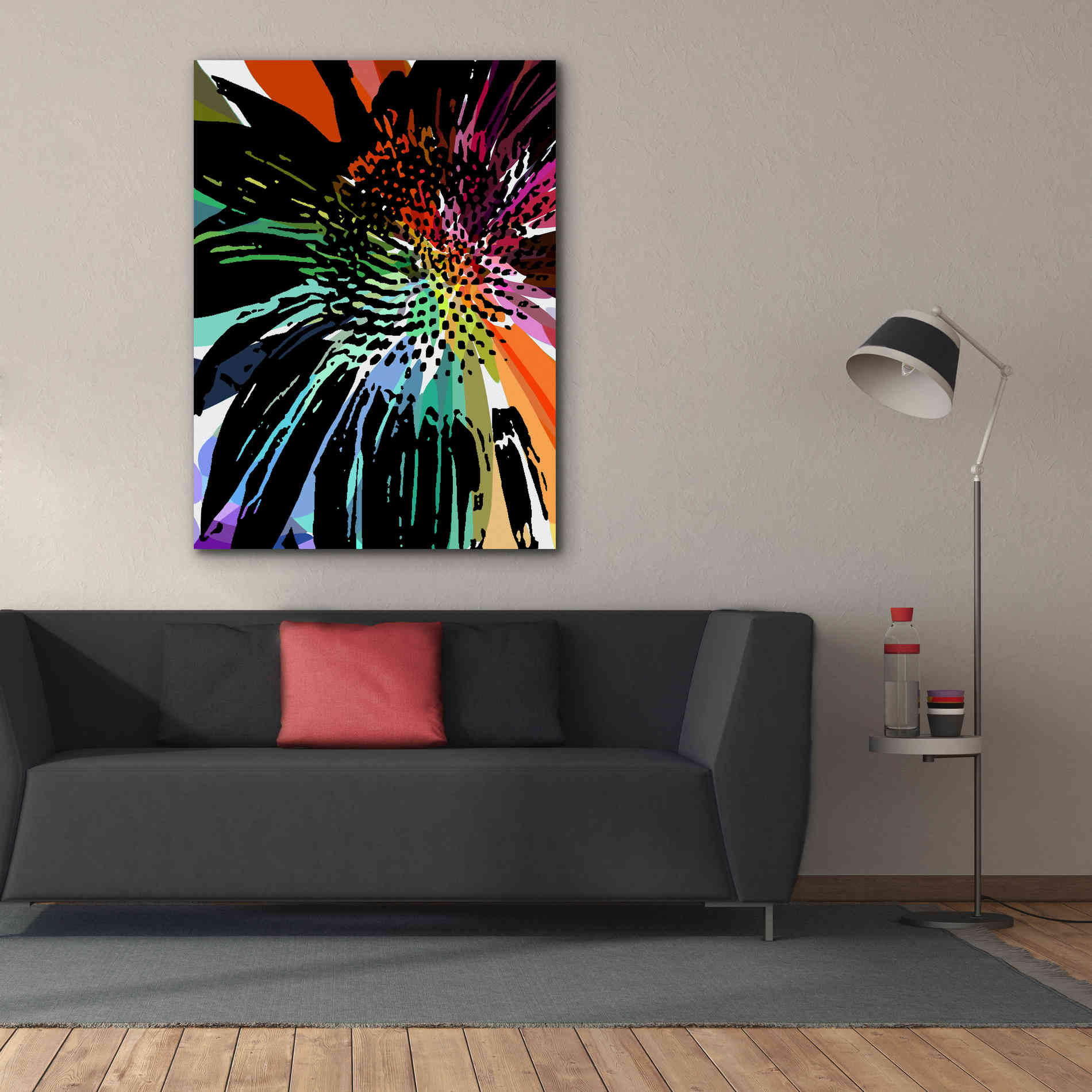 'Flower 25' by Shandra Smith, Canvas Wall Art,40 x 54