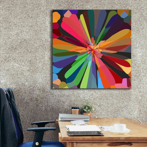 Image of 'Flower 12' by Shandra Smith, Canvas Wall Art,37 x 37