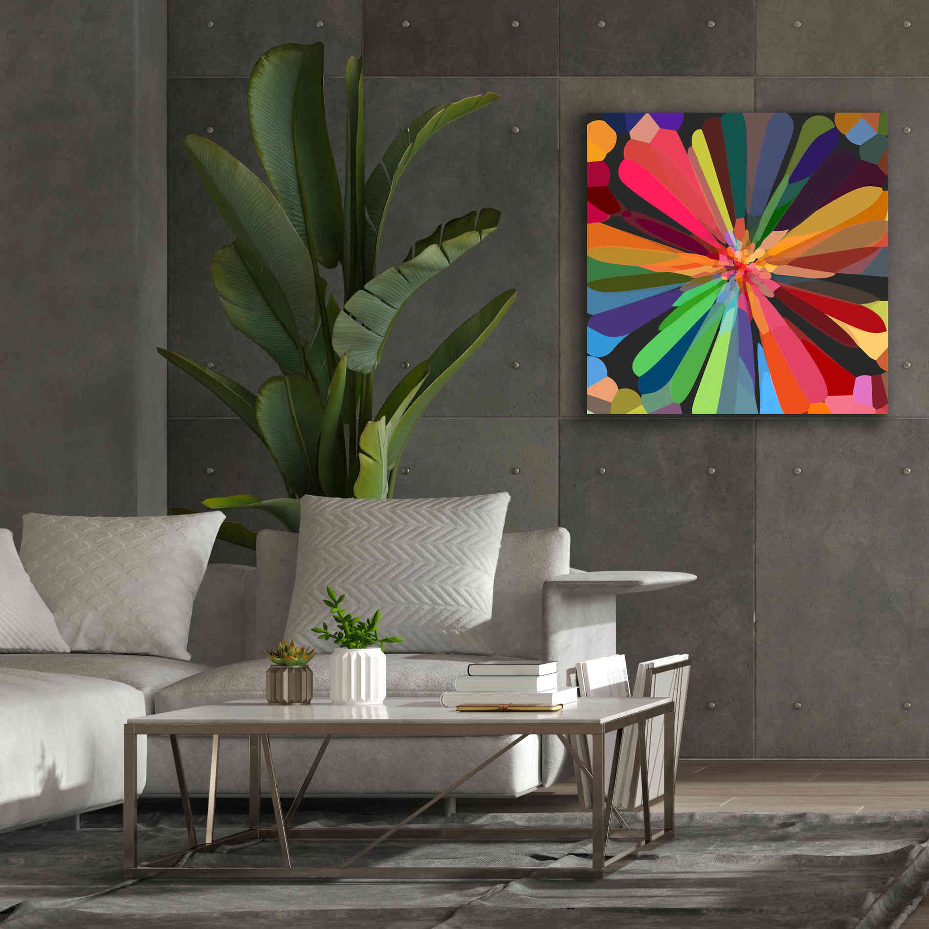 'Flower 12' by Shandra Smith, Canvas Wall Art,37 x 37