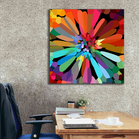 Image of 'Flower' by Shandra Smith, Canvas Wall Art,37 x 37