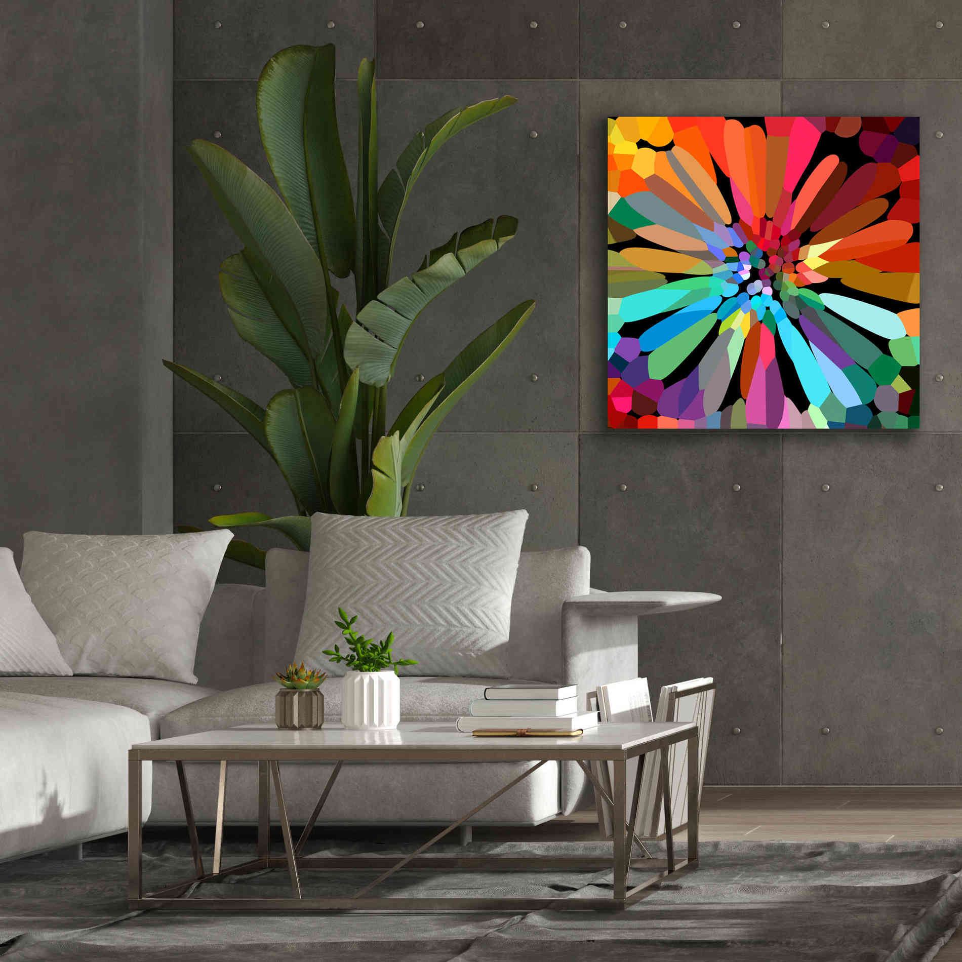 'Flower' by Shandra Smith, Canvas Wall Art,37 x 37