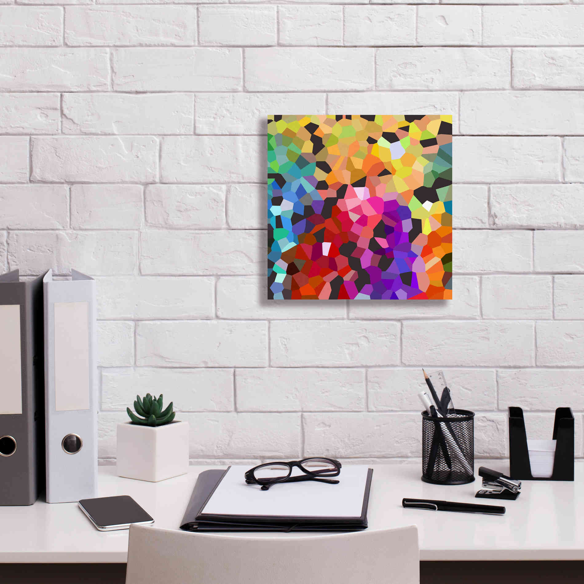 'Fooling Around' by Shandra Smith, Canvas Wall Art,12 x 12