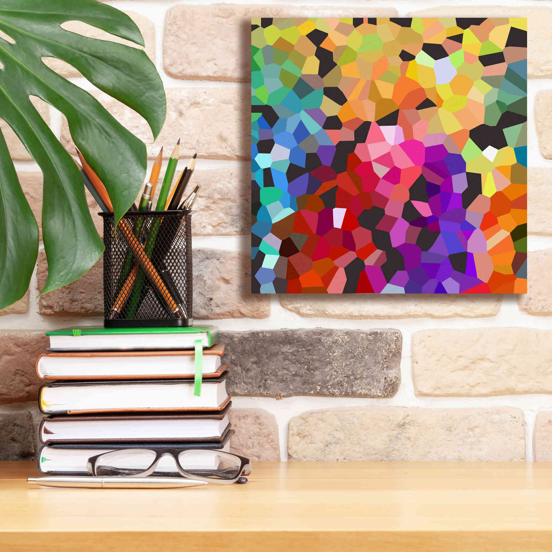 'Fooling Around' by Shandra Smith, Canvas Wall Art,12 x 12