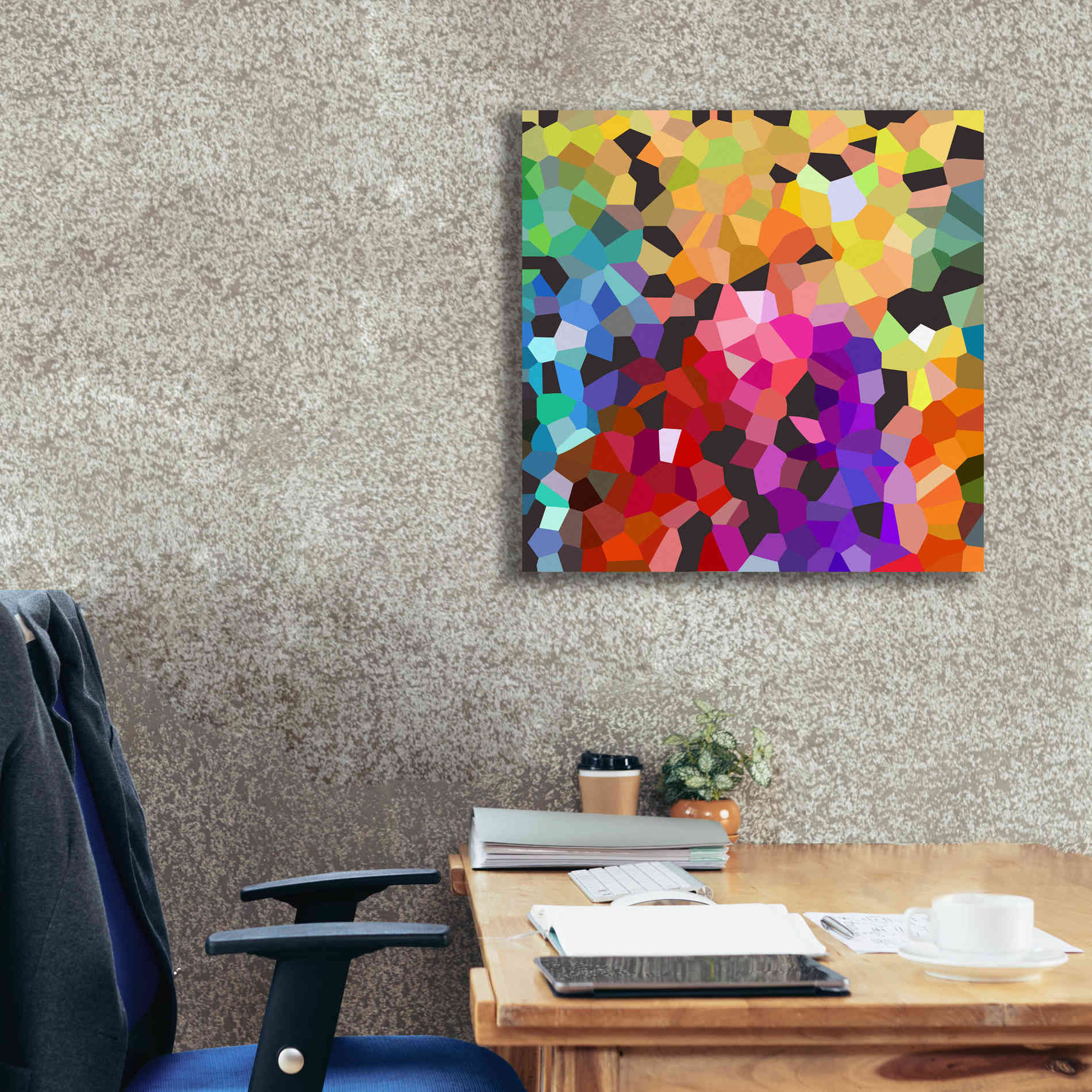 'Fooling Around' by Shandra Smith, Canvas Wall Art,26 x 26