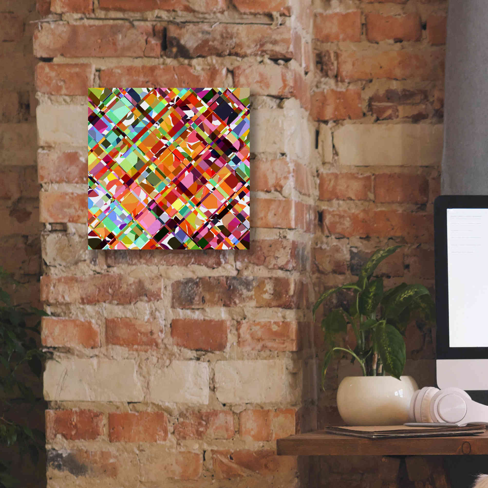 'Give it Time' by Shandra Smith, Canvas Wall Art,12 x 12