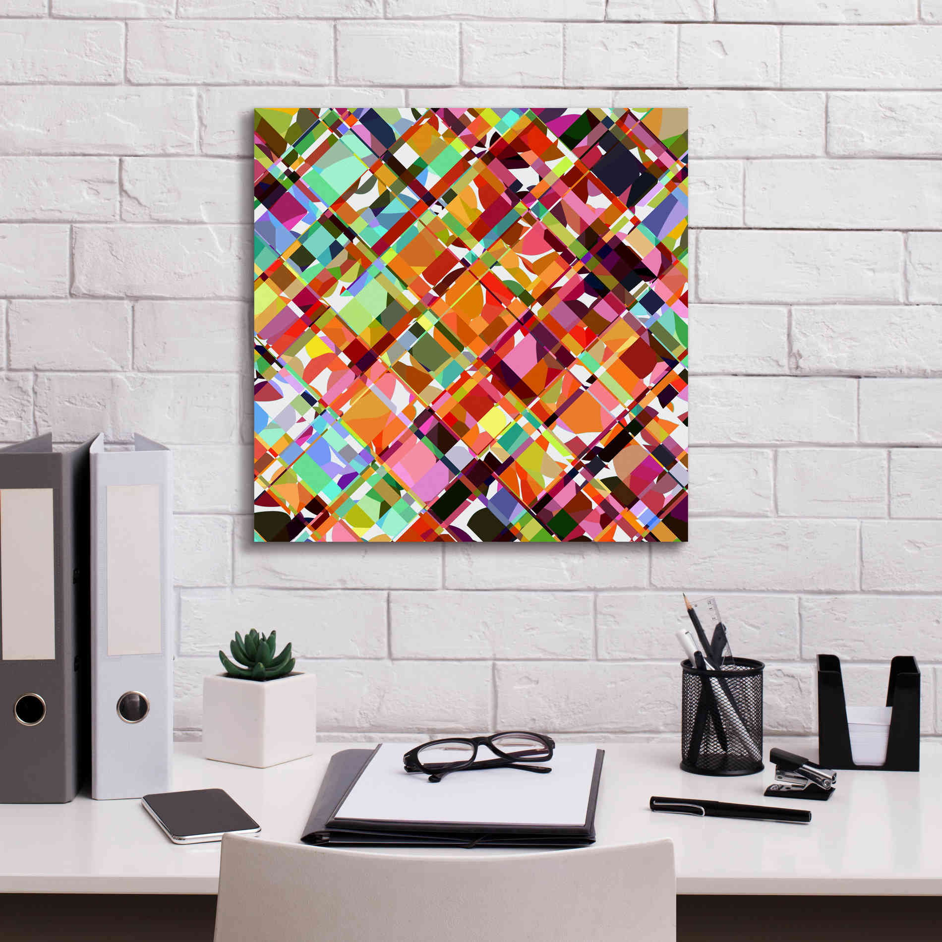 'Give it Time' by Shandra Smith, Canvas Wall Art,18 x 18