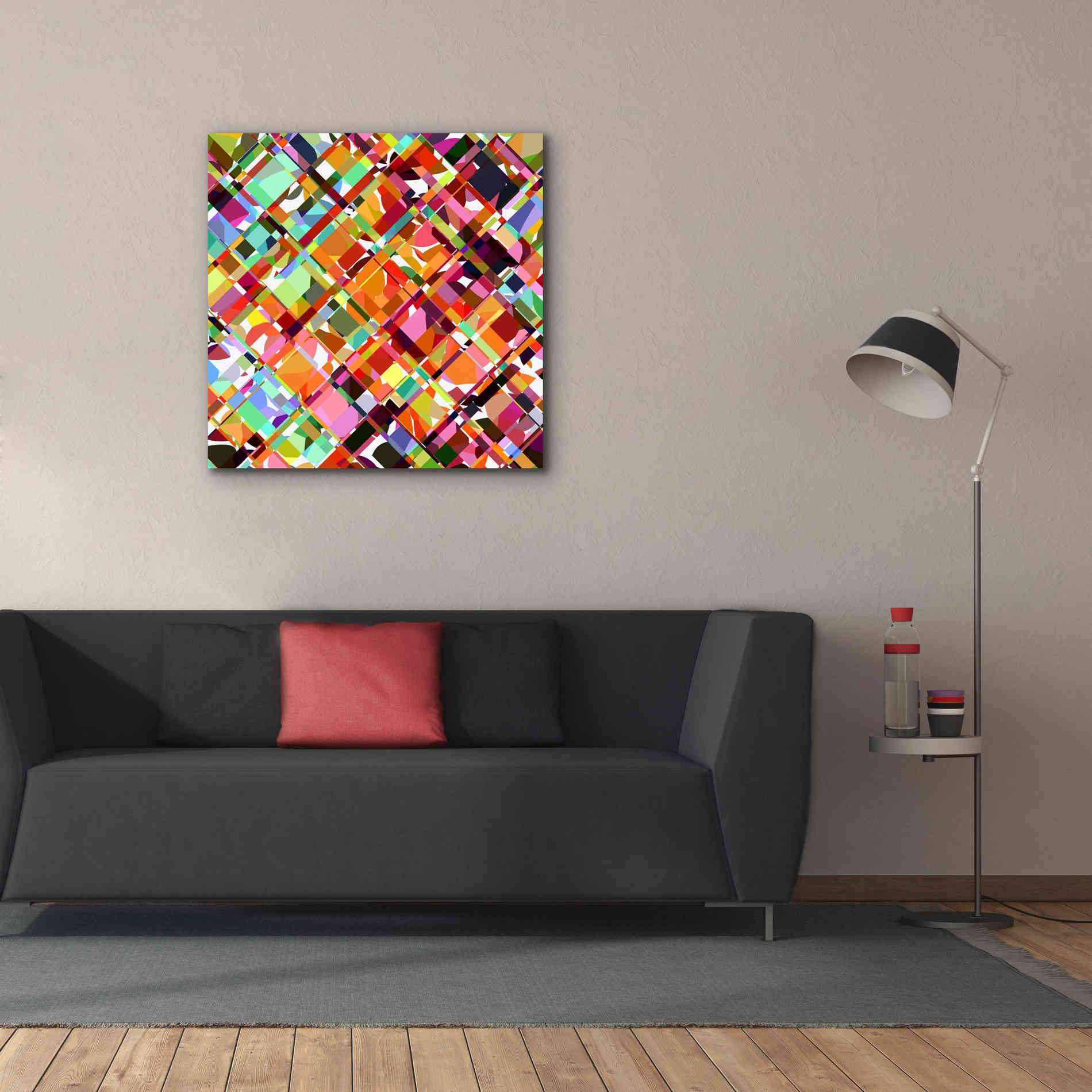 'Give it Time' by Shandra Smith, Canvas Wall Art,37 x 37