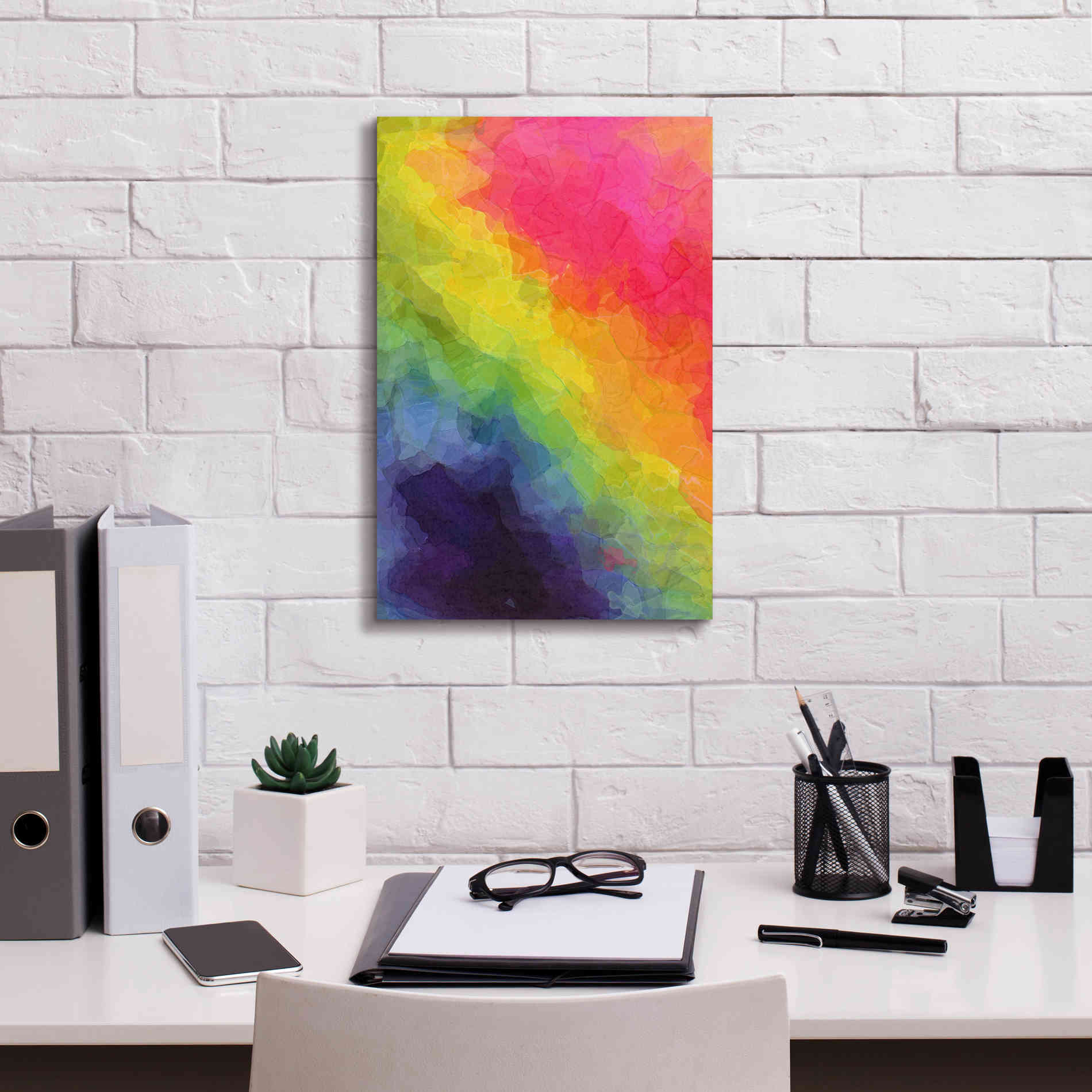 'Joyful' by Shandra Smith, Canvas Wall Art,12 x 18