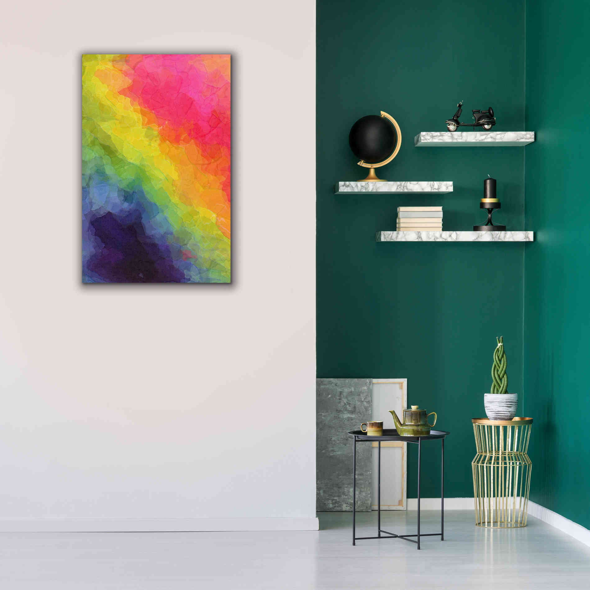 'Joyful' by Shandra Smith, Canvas Wall Art,26 x 40