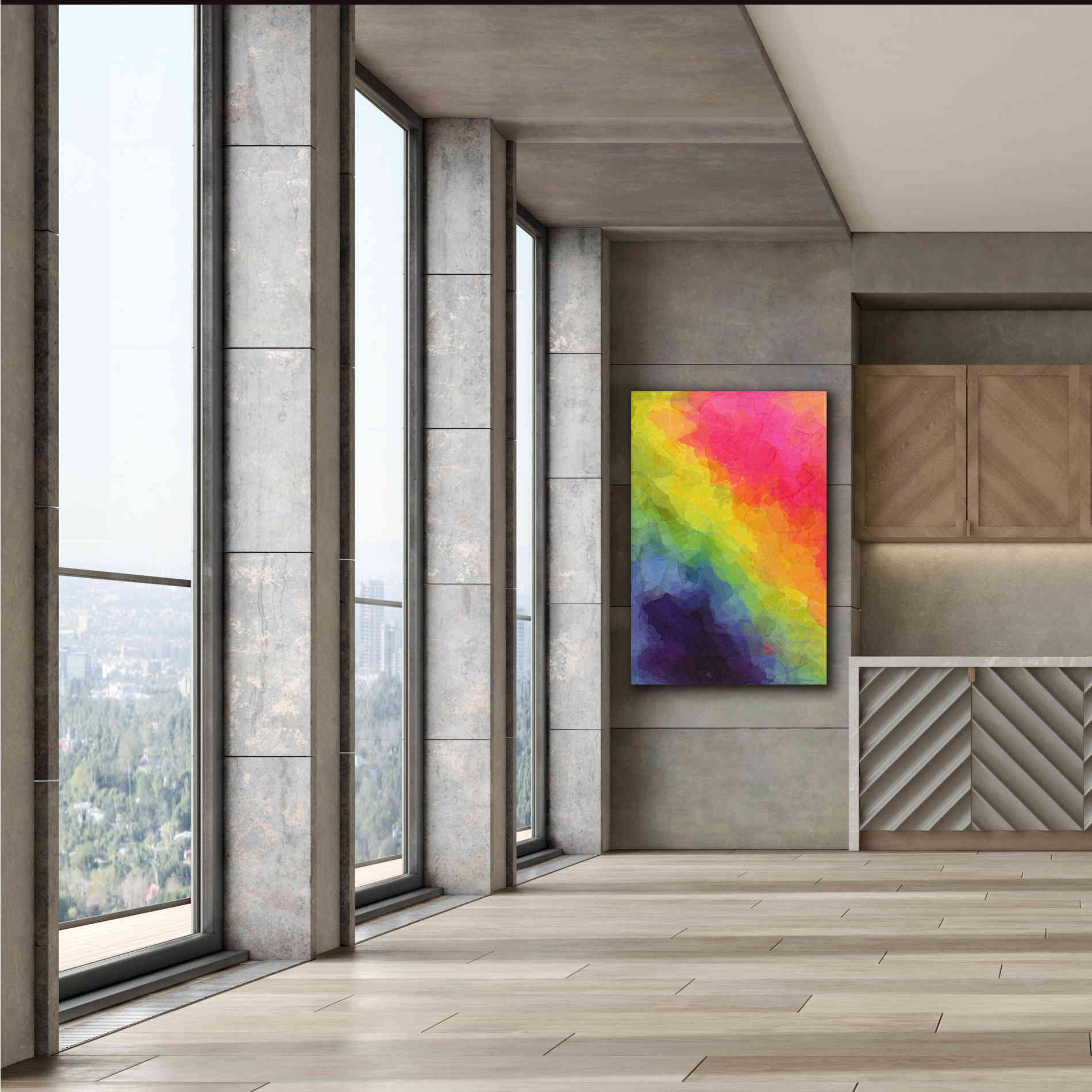 'Joyful' by Shandra Smith, Canvas Wall Art,40 x 60