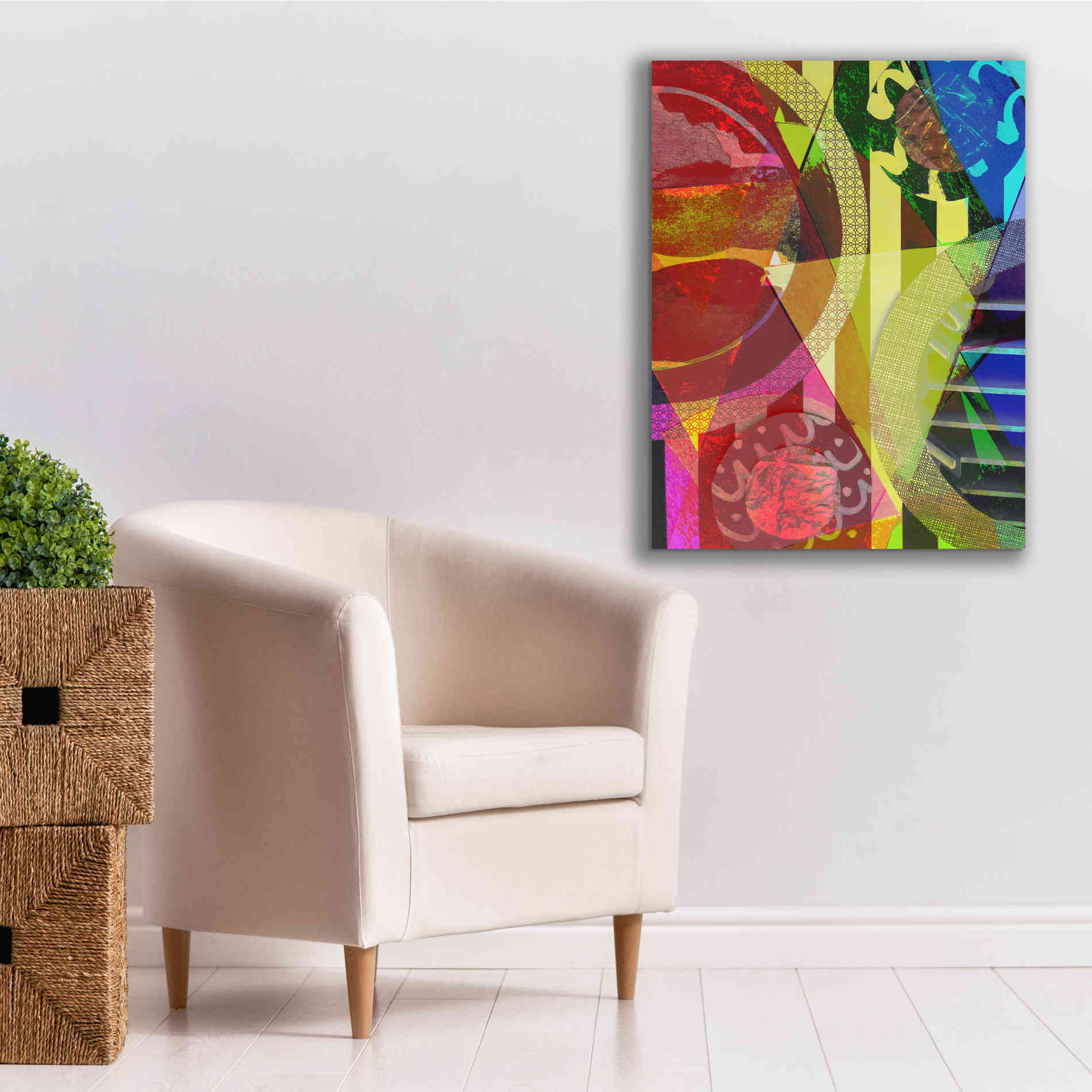 'Perky 1' by Shandra Smith, Canvas Wall Art,26 x 34