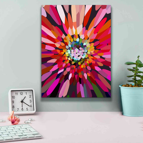 Image of 'Pink Flower' by Shandra Smith, Canvas Wall Art,12 x 16