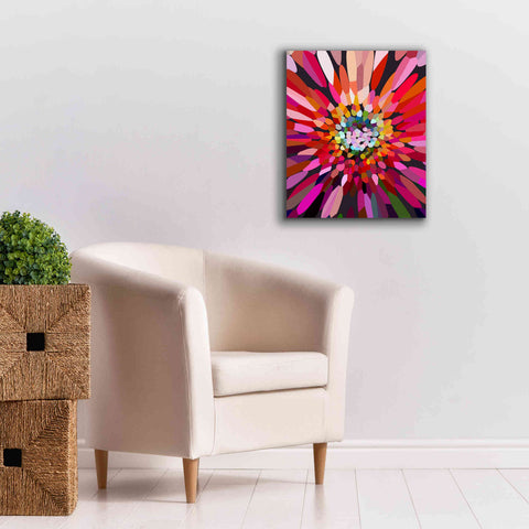 Image of 'Pink Flower' by Shandra Smith, Canvas Wall Art,20 x 24