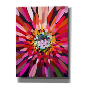 'Pink Flower' by Shandra Smith, Canvas Wall Art,12x16x1.1x0,20x24x1.1x0,26x30x1.74x0,40x54x1.74x0