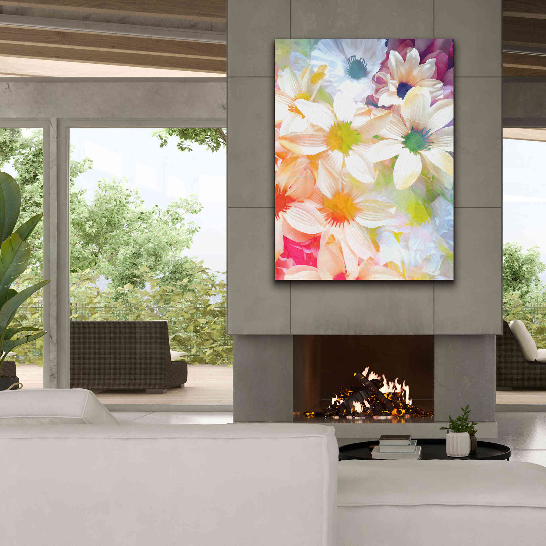 'Summer Days' by Shandra Smith, Canvas Wall Art,40 x 54