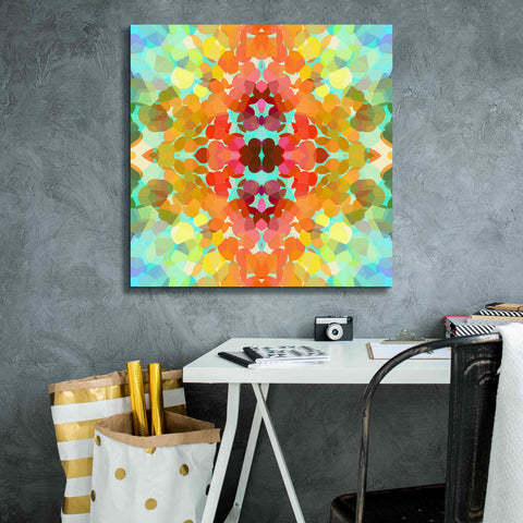Image of 'Swimming with Colors' by Shandra Smith, Canvas Wall Art,26 x 26