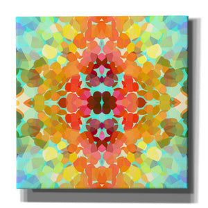 'Swimming with Colors' by Shandra Smith, Canvas Wall Art,12x12x1.1x0,18x18x1.1x0,26x26x1.74x0,37x37x1.74x0