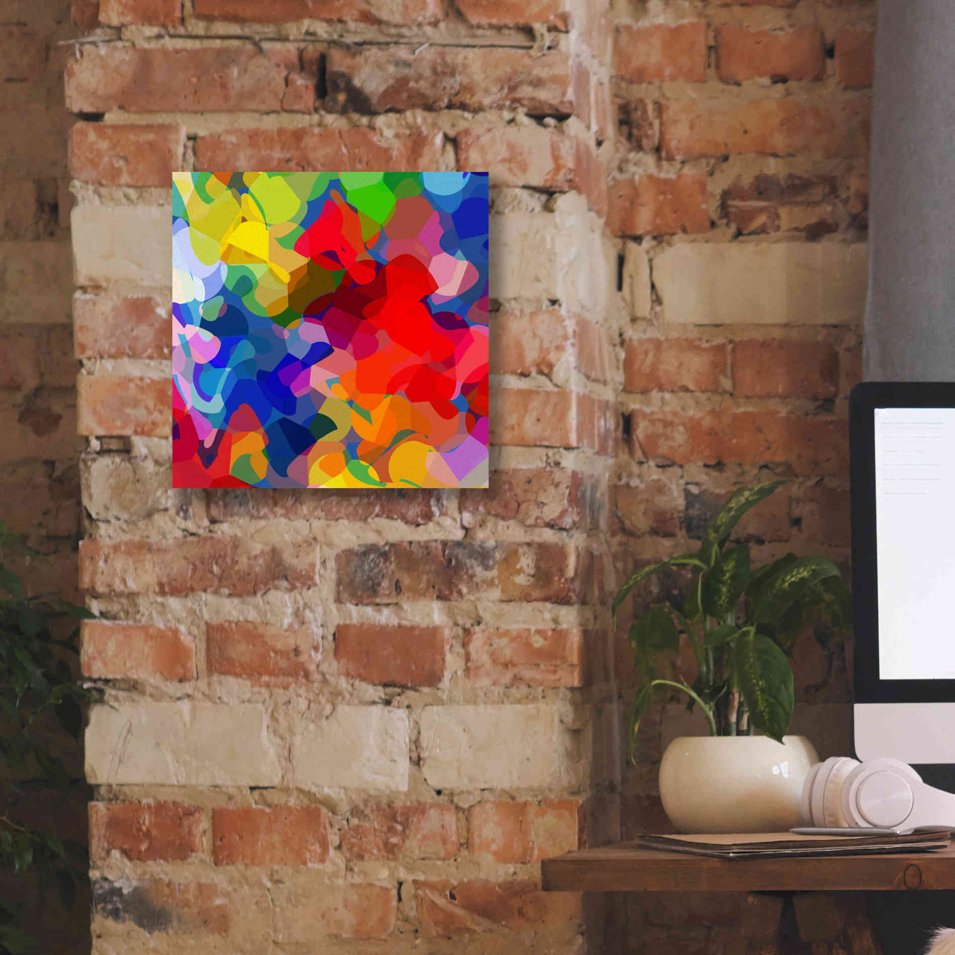 'Underwater' by Shandra Smith, Canvas Wall Art,12 x 12