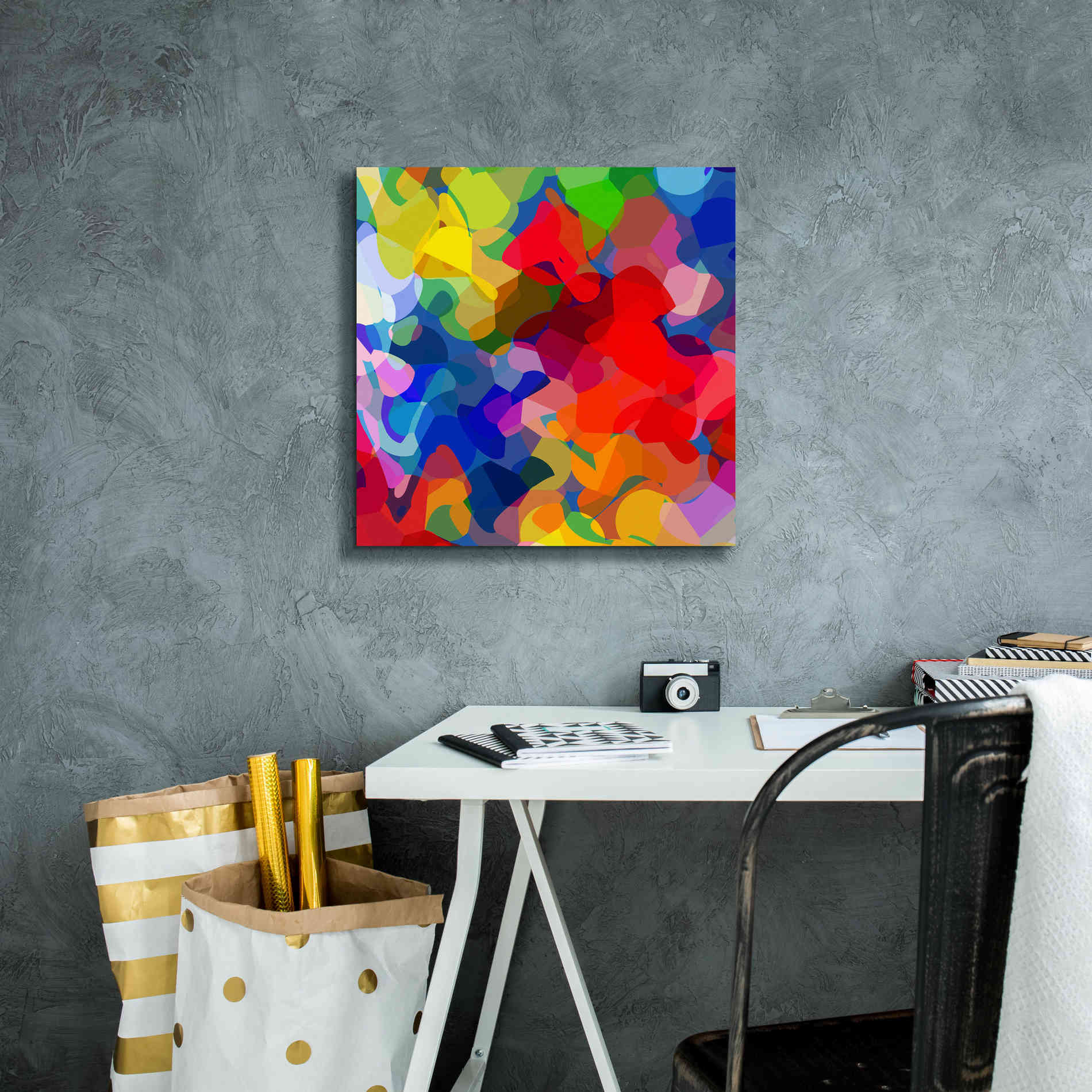 'Underwater' by Shandra Smith, Canvas Wall Art,18 x 18