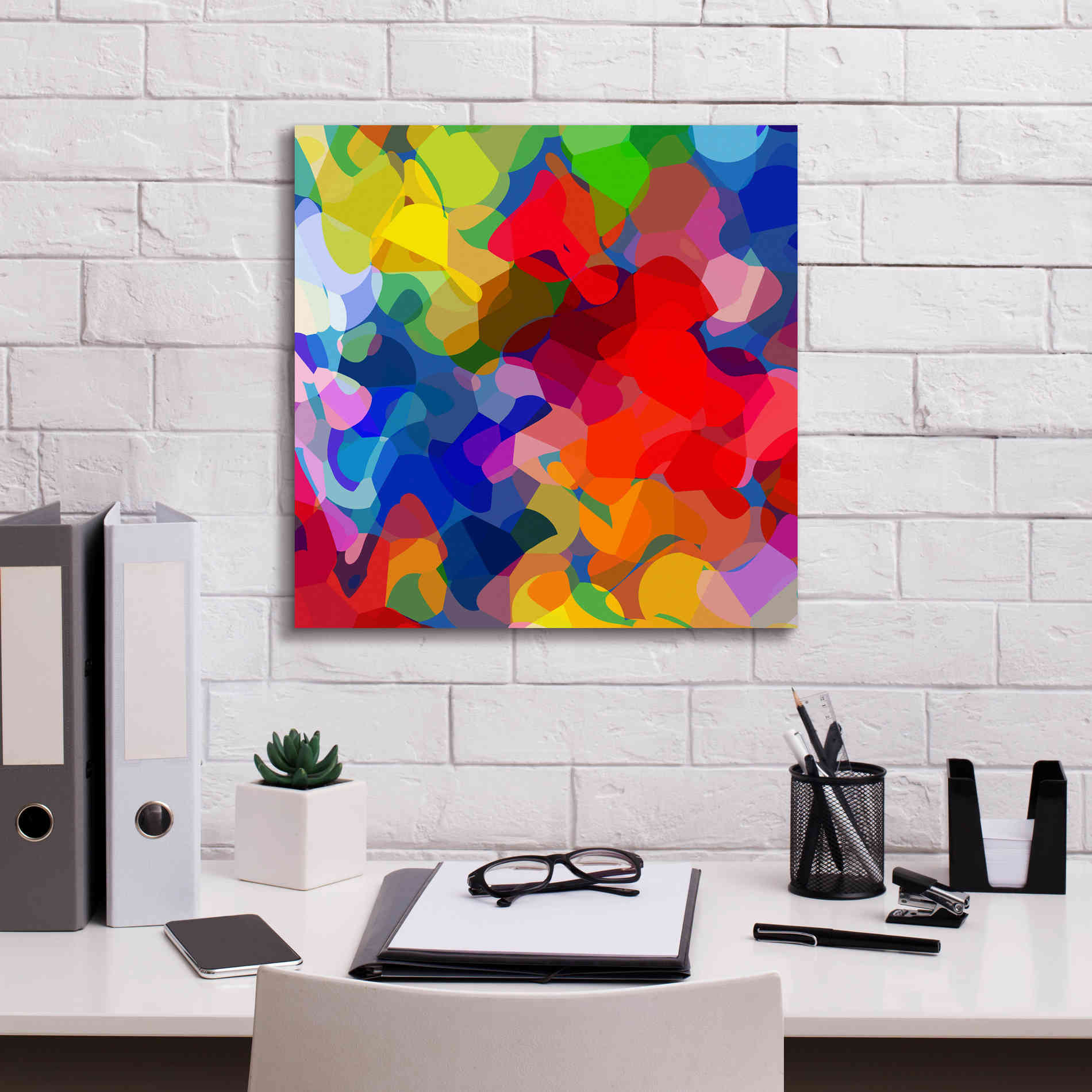 'Underwater' by Shandra Smith, Canvas Wall Art,18 x 18