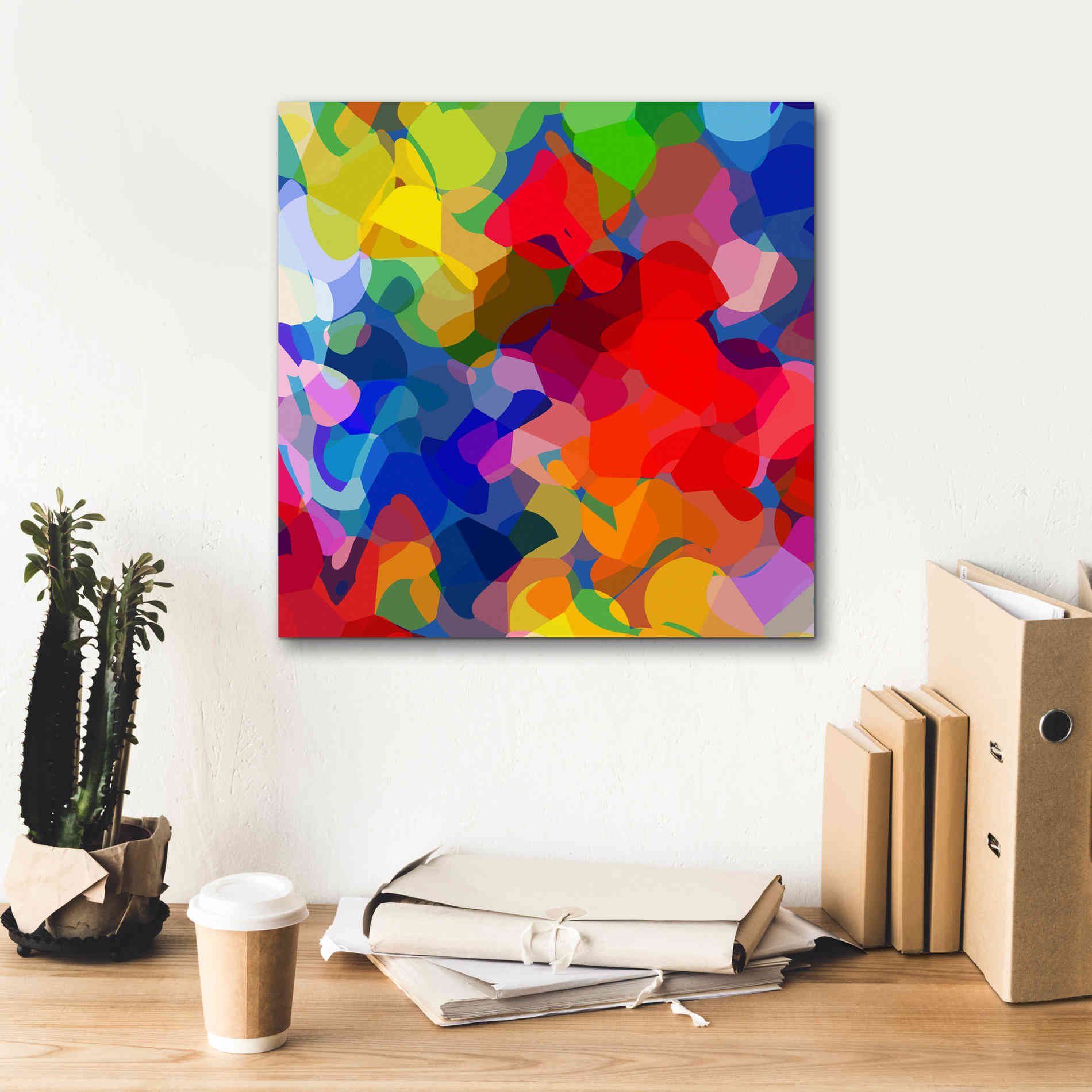 'Underwater' by Shandra Smith, Canvas Wall Art,18 x 18