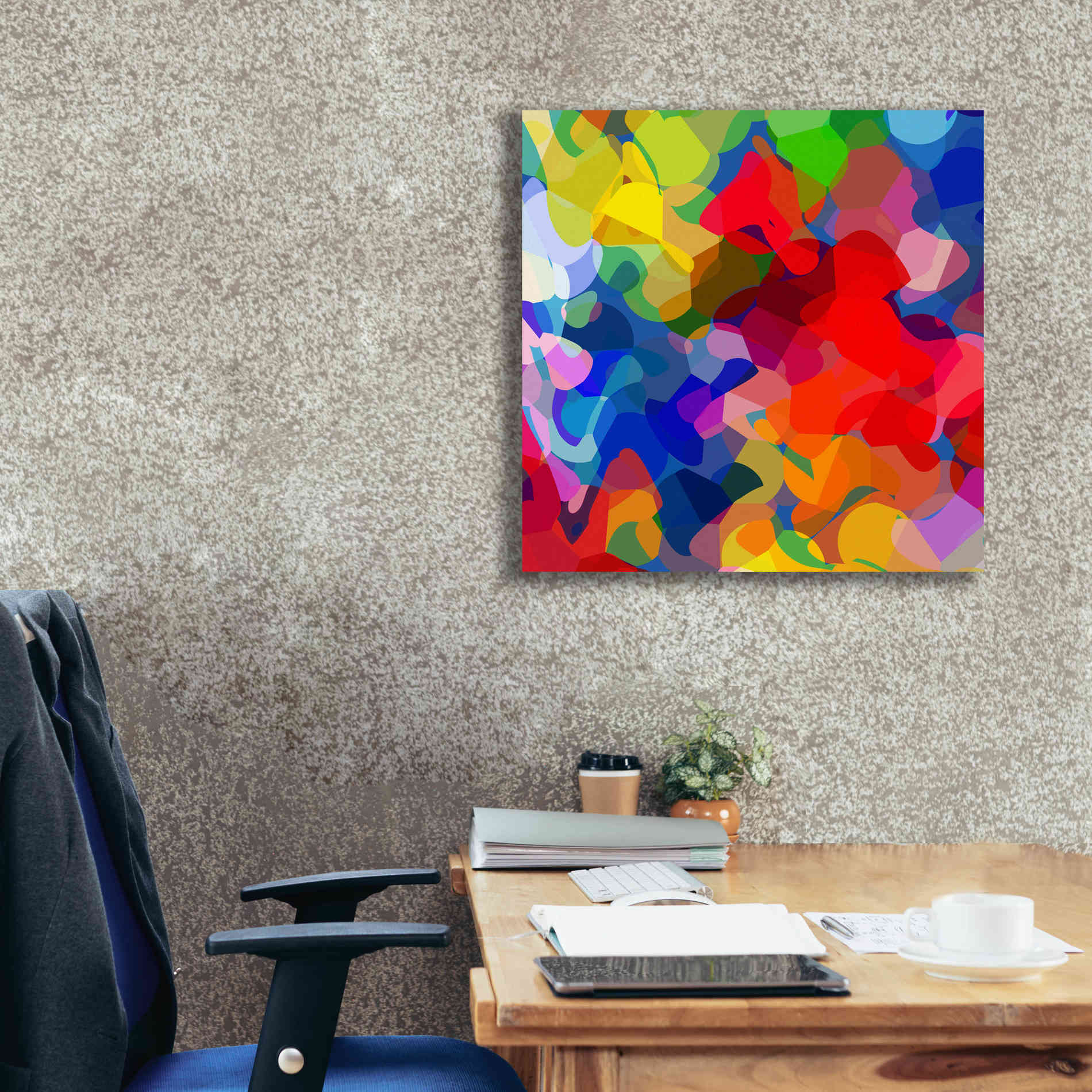 'Underwater' by Shandra Smith, Canvas Wall Art,26 x 26