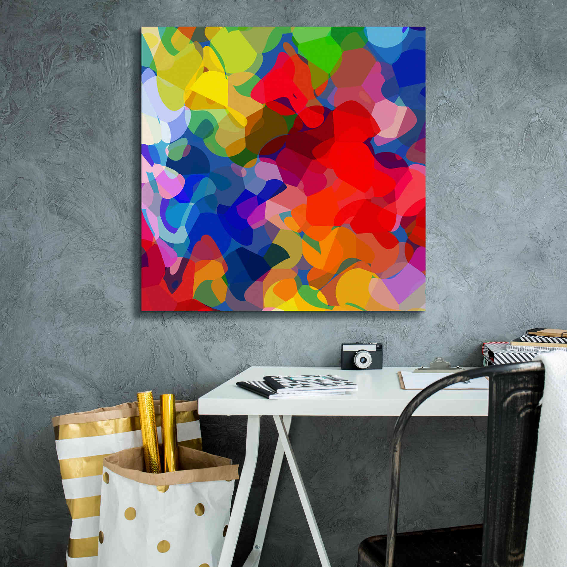 'Underwater' by Shandra Smith, Canvas Wall Art,26 x 26