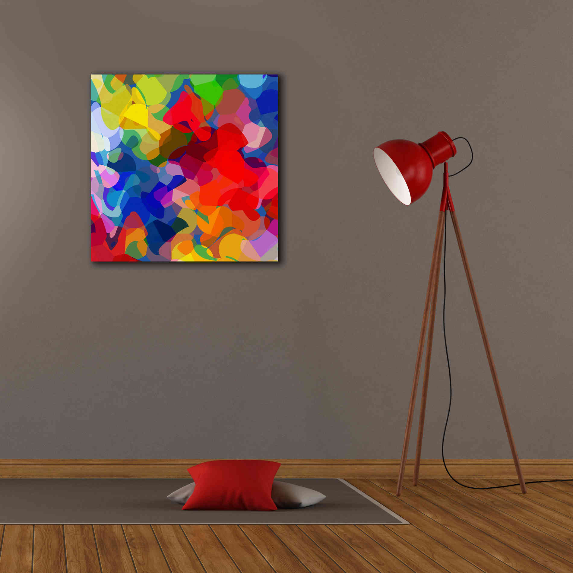 'Underwater' by Shandra Smith, Canvas Wall Art,26 x 26