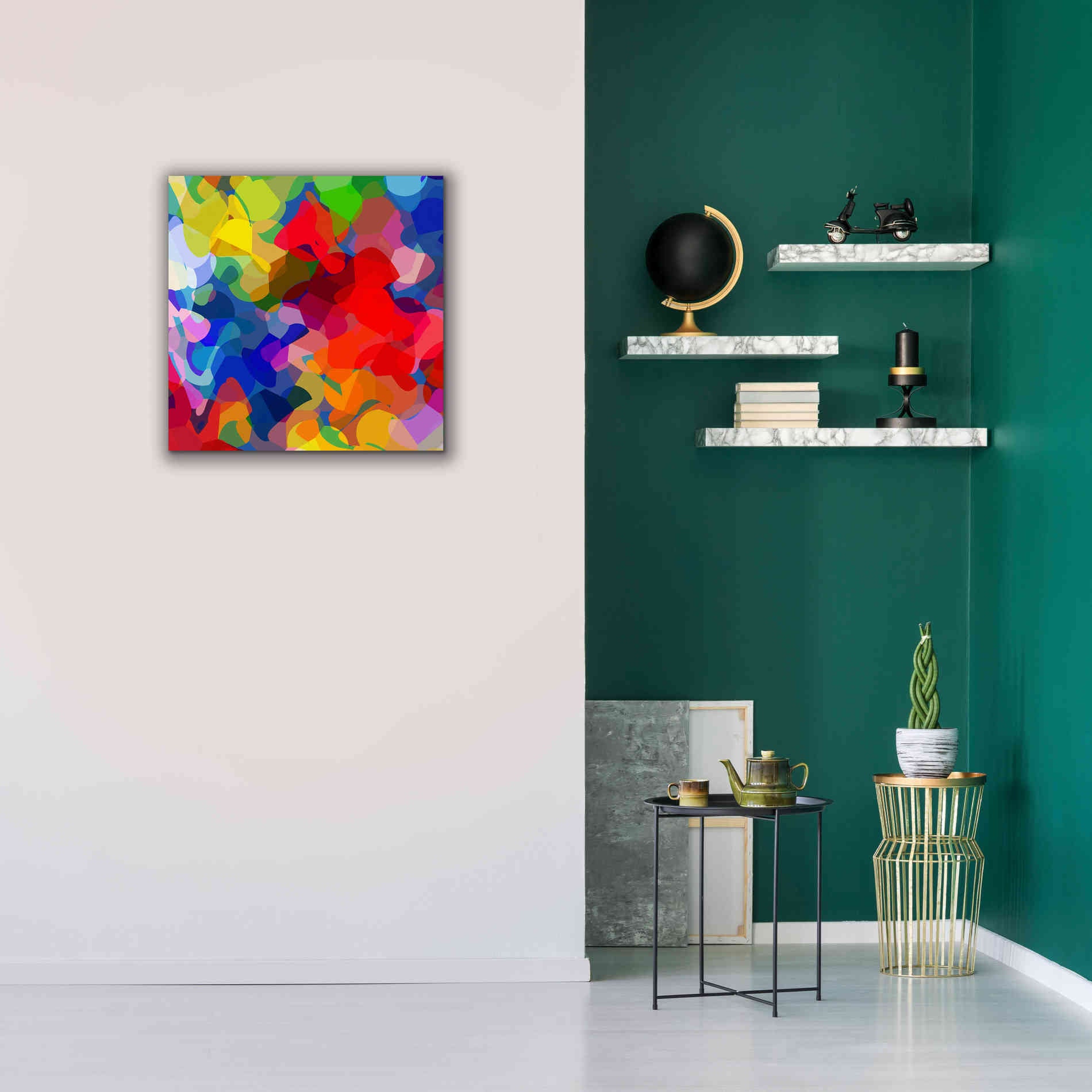 'Underwater' by Shandra Smith, Canvas Wall Art,26 x 26