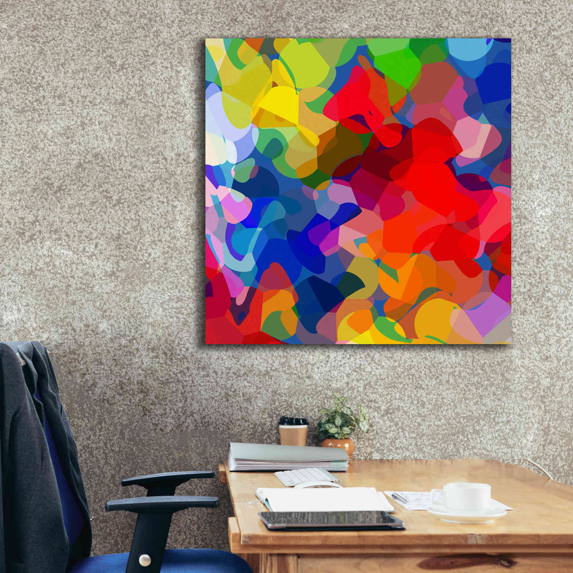 'Underwater' by Shandra Smith, Canvas Wall Art,37 x 37