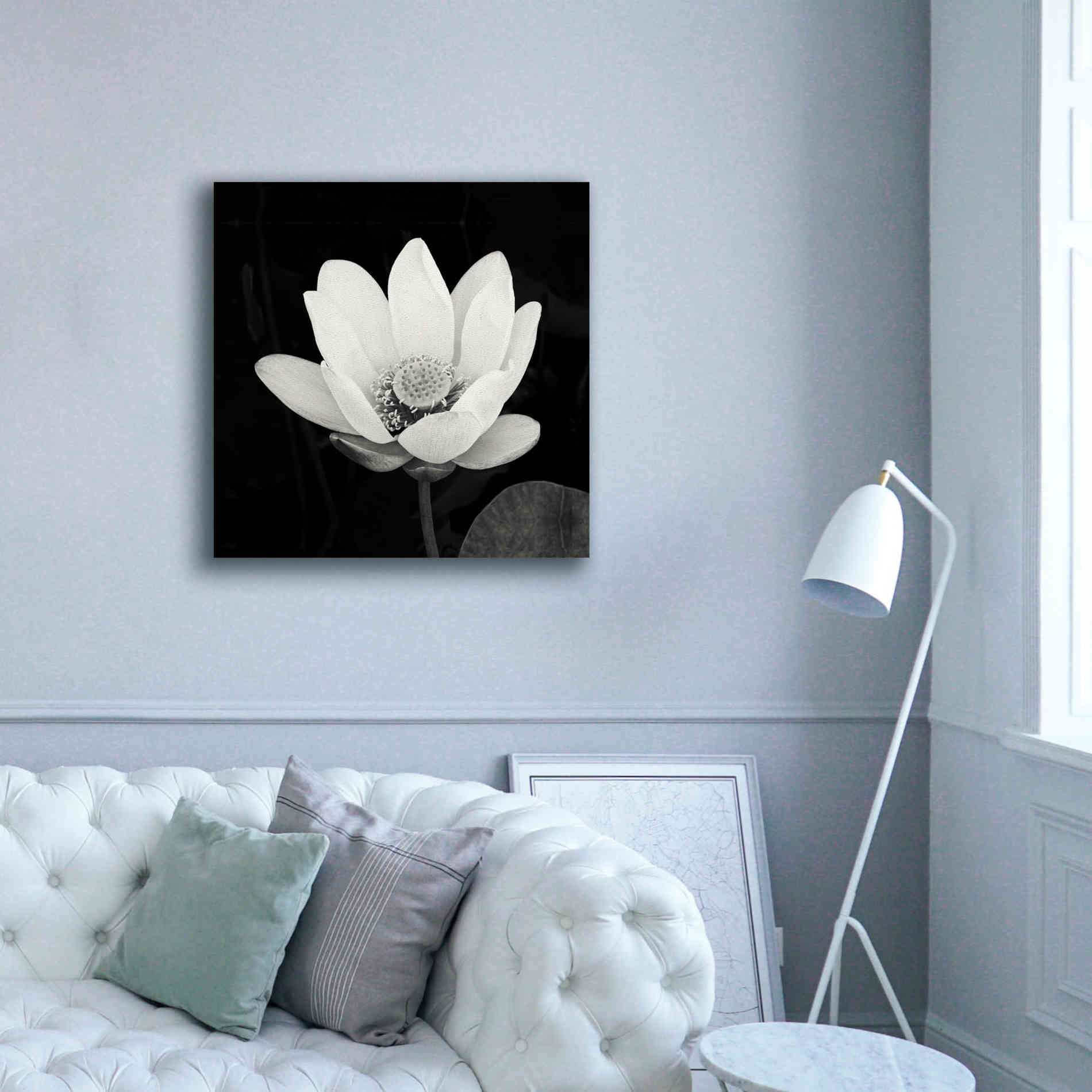 'Lotus Flower I' by Debra Van Swearingen, Canvas Wall Art,37 x 37