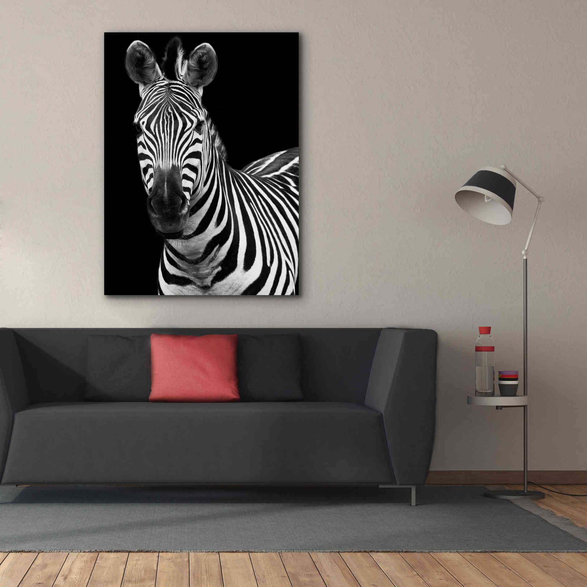 'Zebra II' by Debra Van Swearingen, Canvas Wall Art,40 x 54