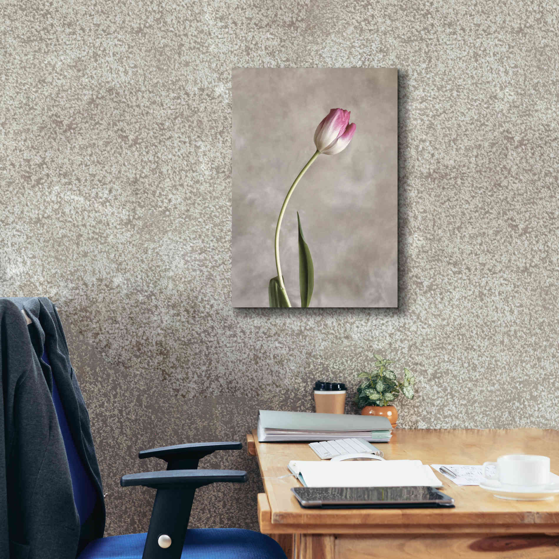 'Fresh Tulips I' by Debra Van Swearingen, Canvas Wall Art,18 x 26