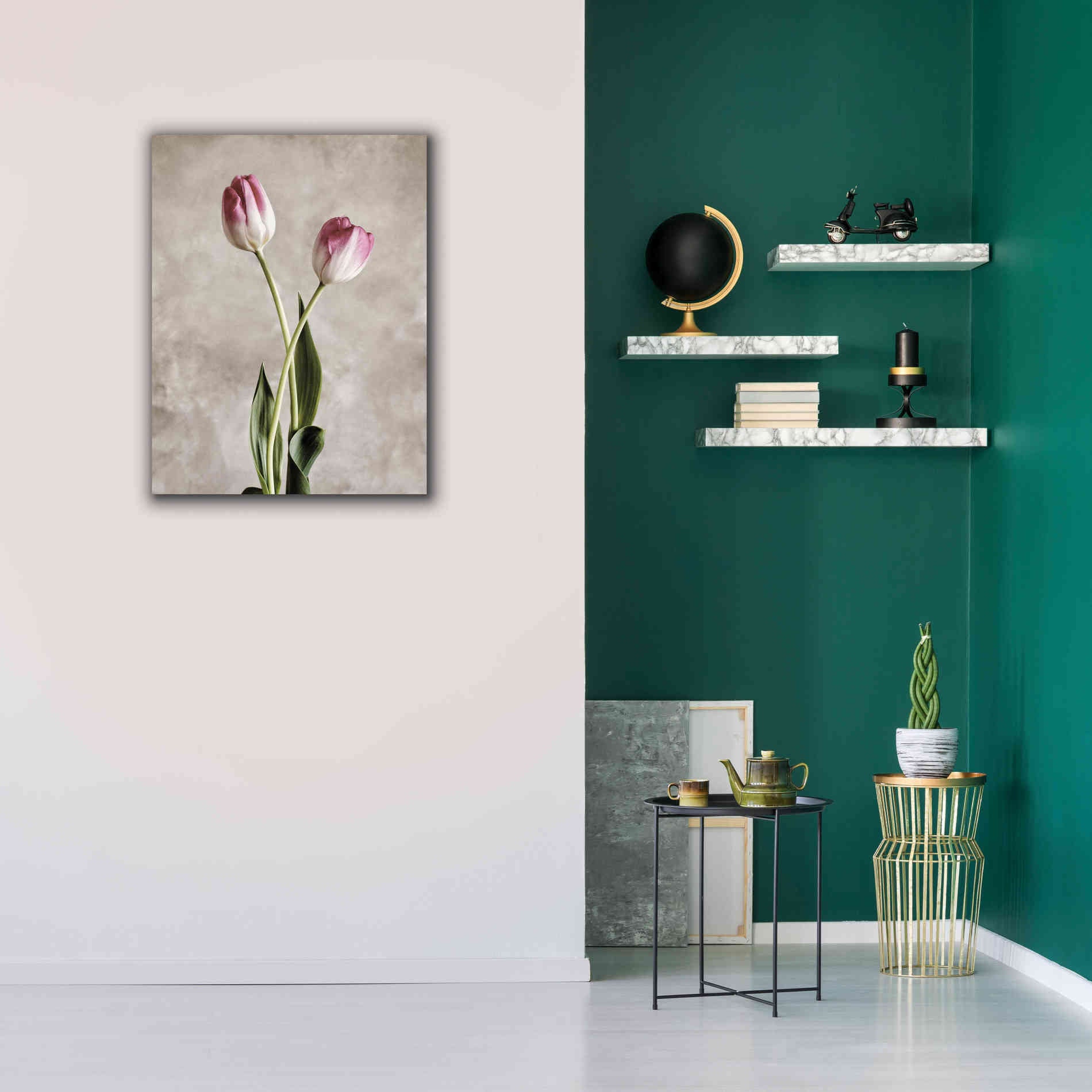 'Fresh Tulips IV' by Debra Van Swearingen, Canvas Wall Art,26 x 34