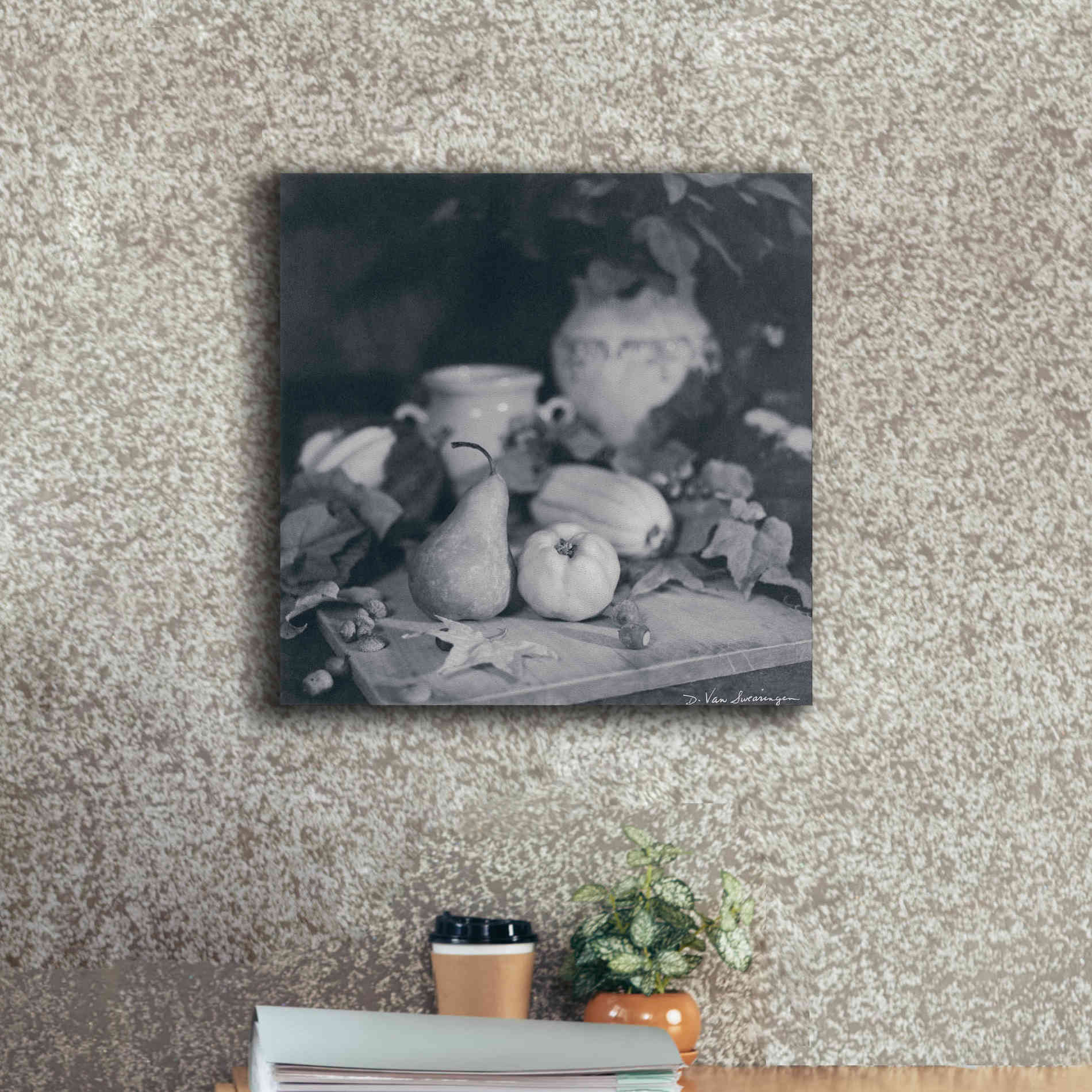 'Quince Pear' by Debra Van Swearingen, Canvas Wall Art,18 x 18