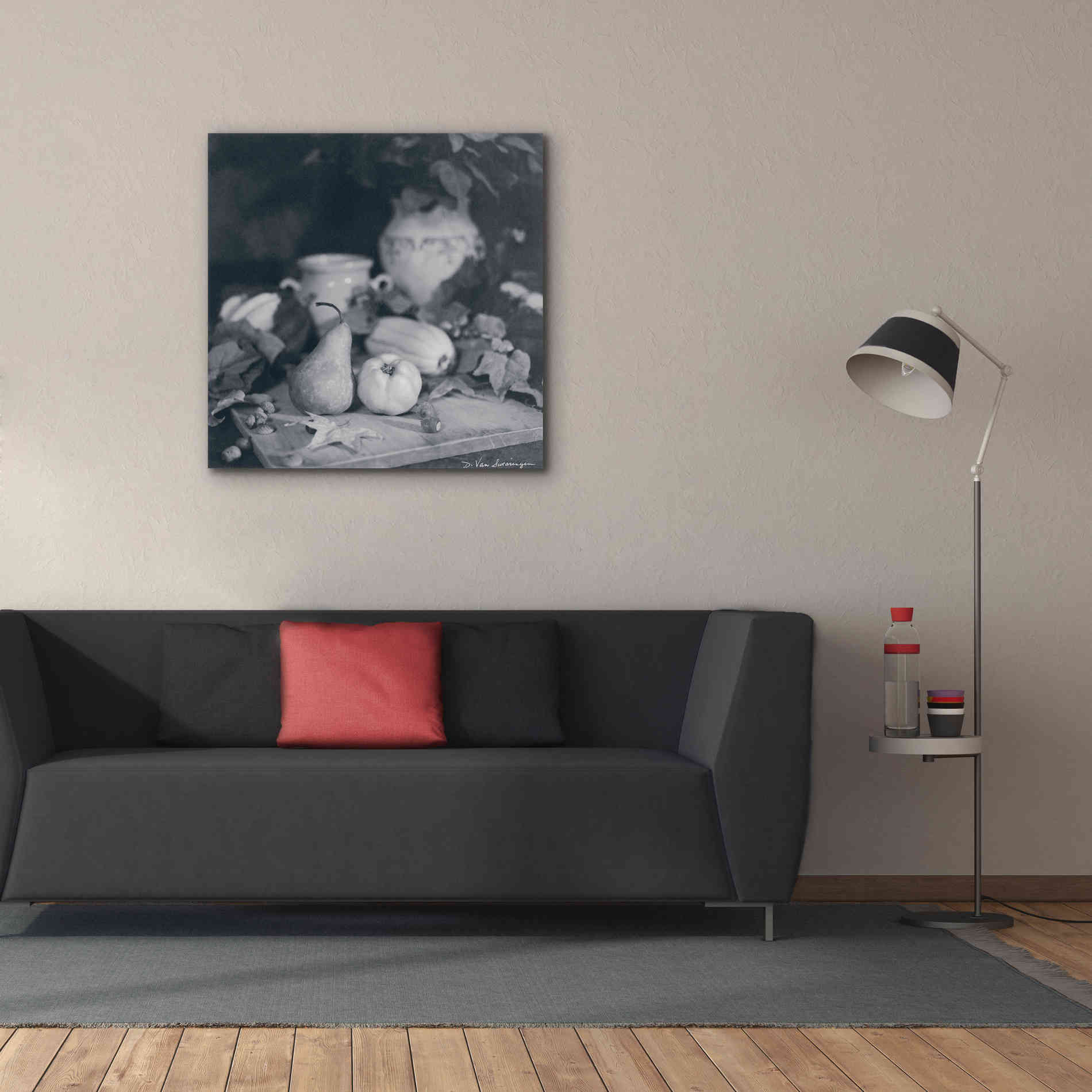 'Quince Pear' by Debra Van Swearingen, Canvas Wall Art,37 x 37