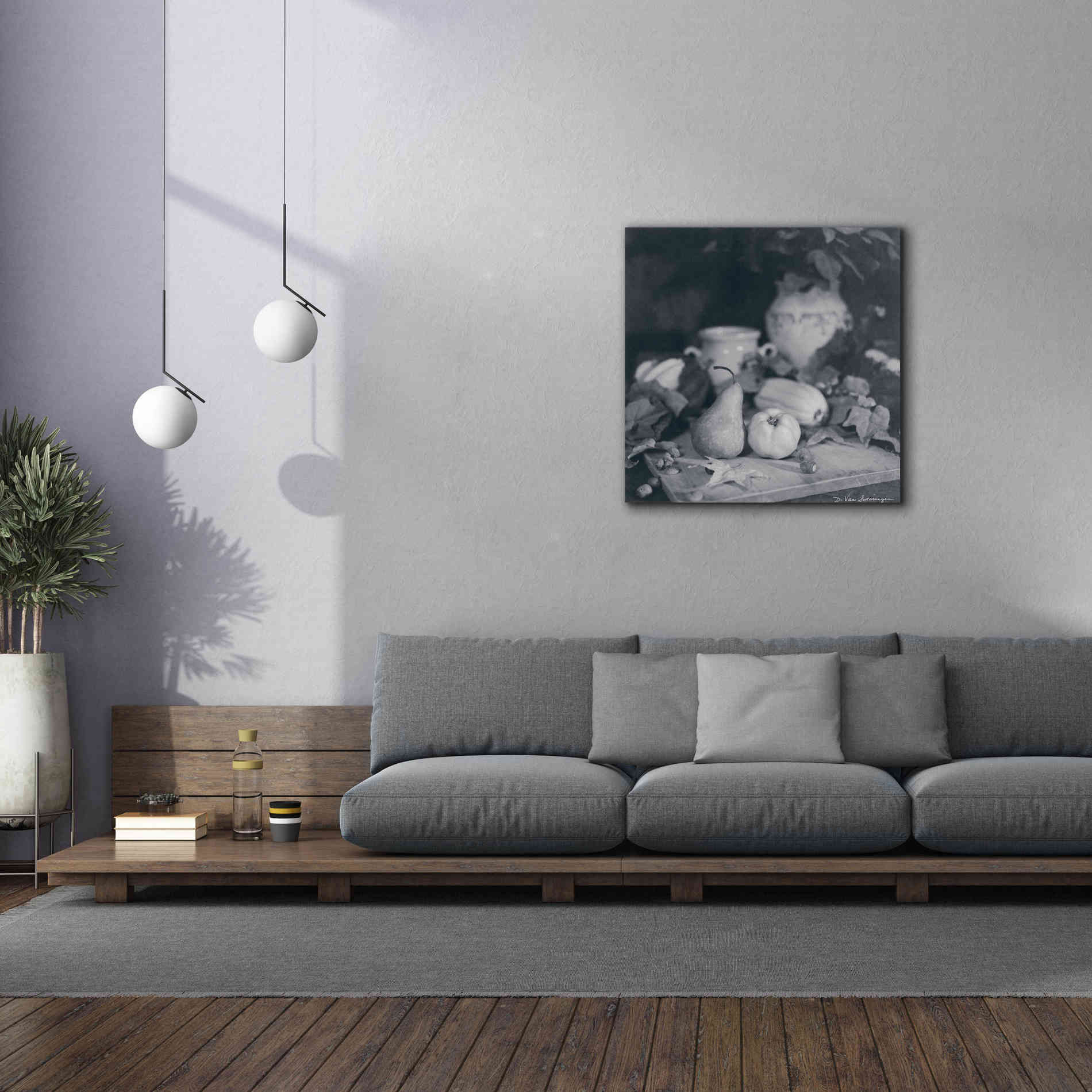 'Quince Pear' by Debra Van Swearingen, Canvas Wall Art,37 x 37