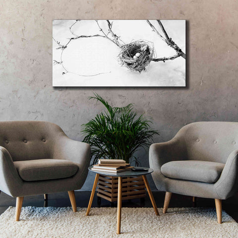 Image of 'Nest and Branch III' by Debra Van Swearingen, Canvas Wall Art,60 x 30