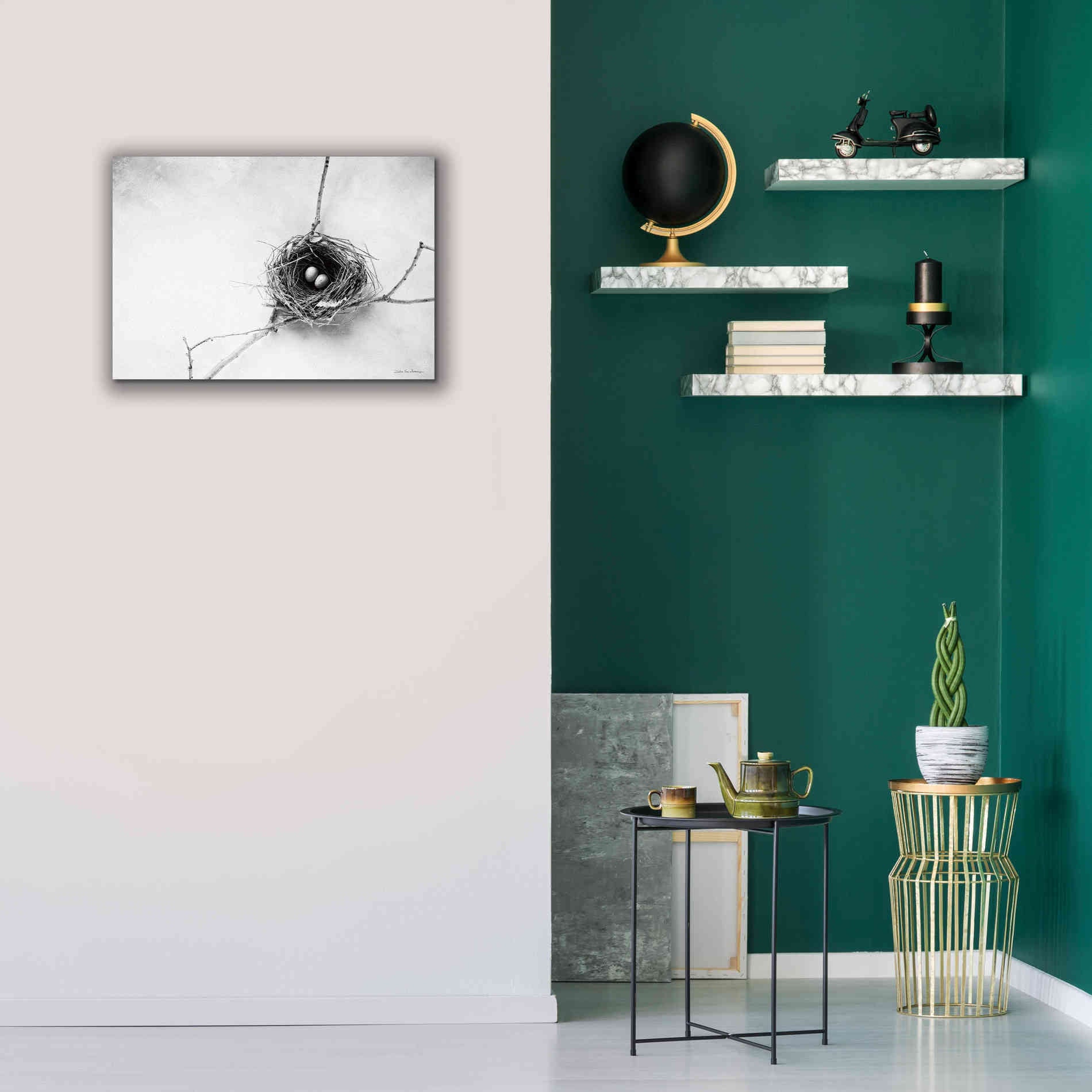 'Nest and Branch IV' by Debra Van Swearingen, Canvas Wall Art,26 x 18