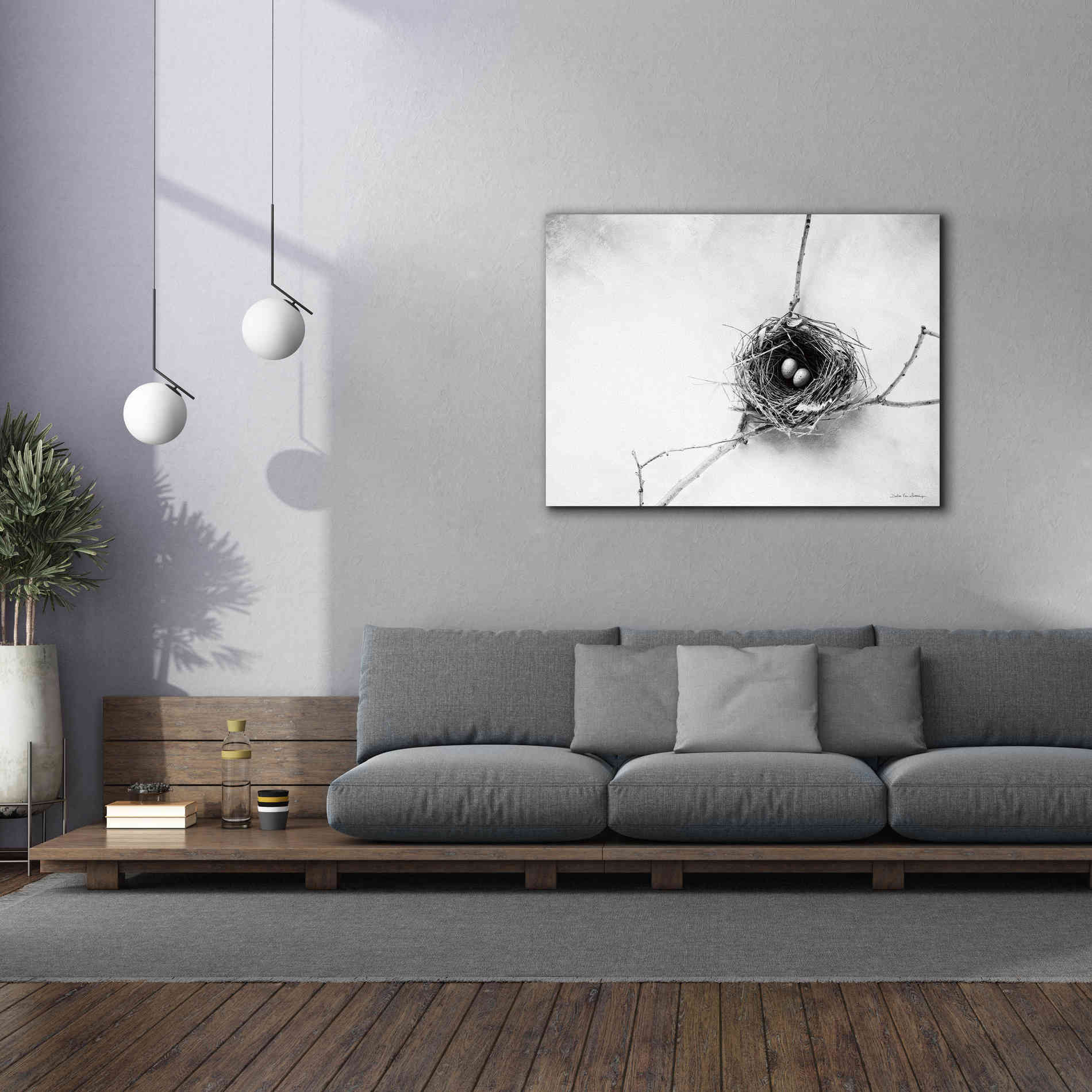 'Nest and Branch IV' by Debra Van Swearingen, Canvas Wall Art,54 x 40