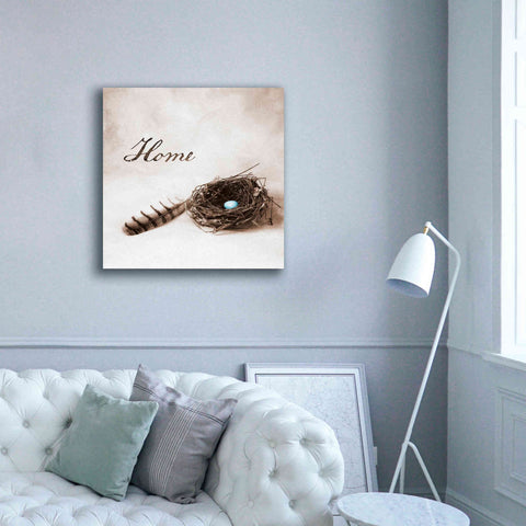 Image of 'Nestled IV - Home' by Debra Van Swearingen, Canvas Wall Art,37 x 37
