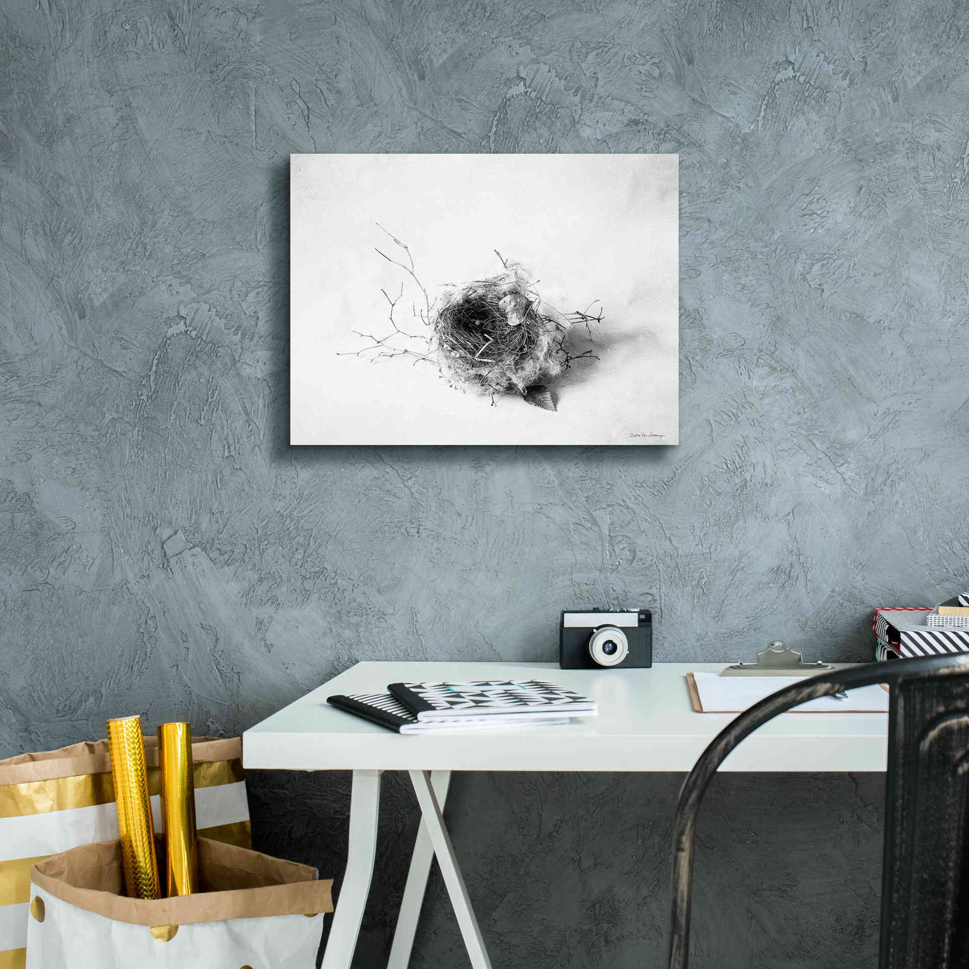 'Nestled III' by Debra Van Swearingen, Canvas Wall Art,16 x 12