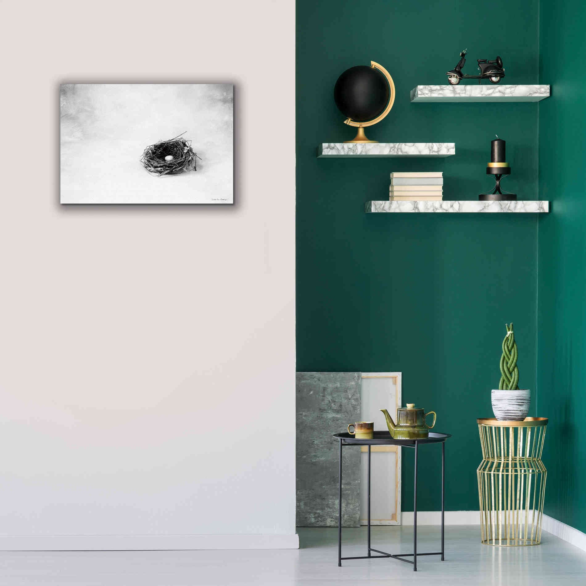 'Nestled V' by Debra Van Swearingen, Canvas Wall Art,26 x 18