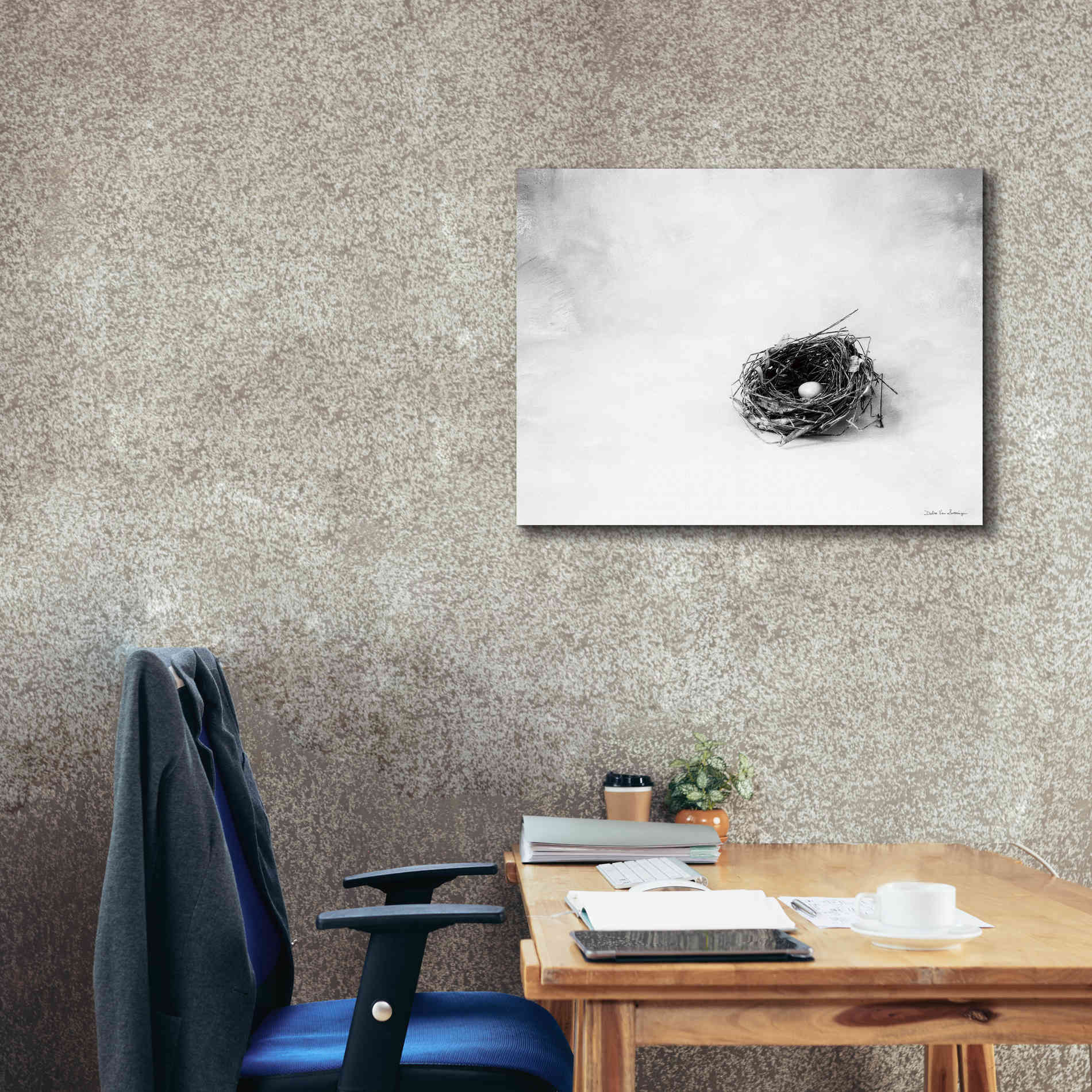 'Nestled V' by Debra Van Swearingen, Canvas Wall Art,34 x 26