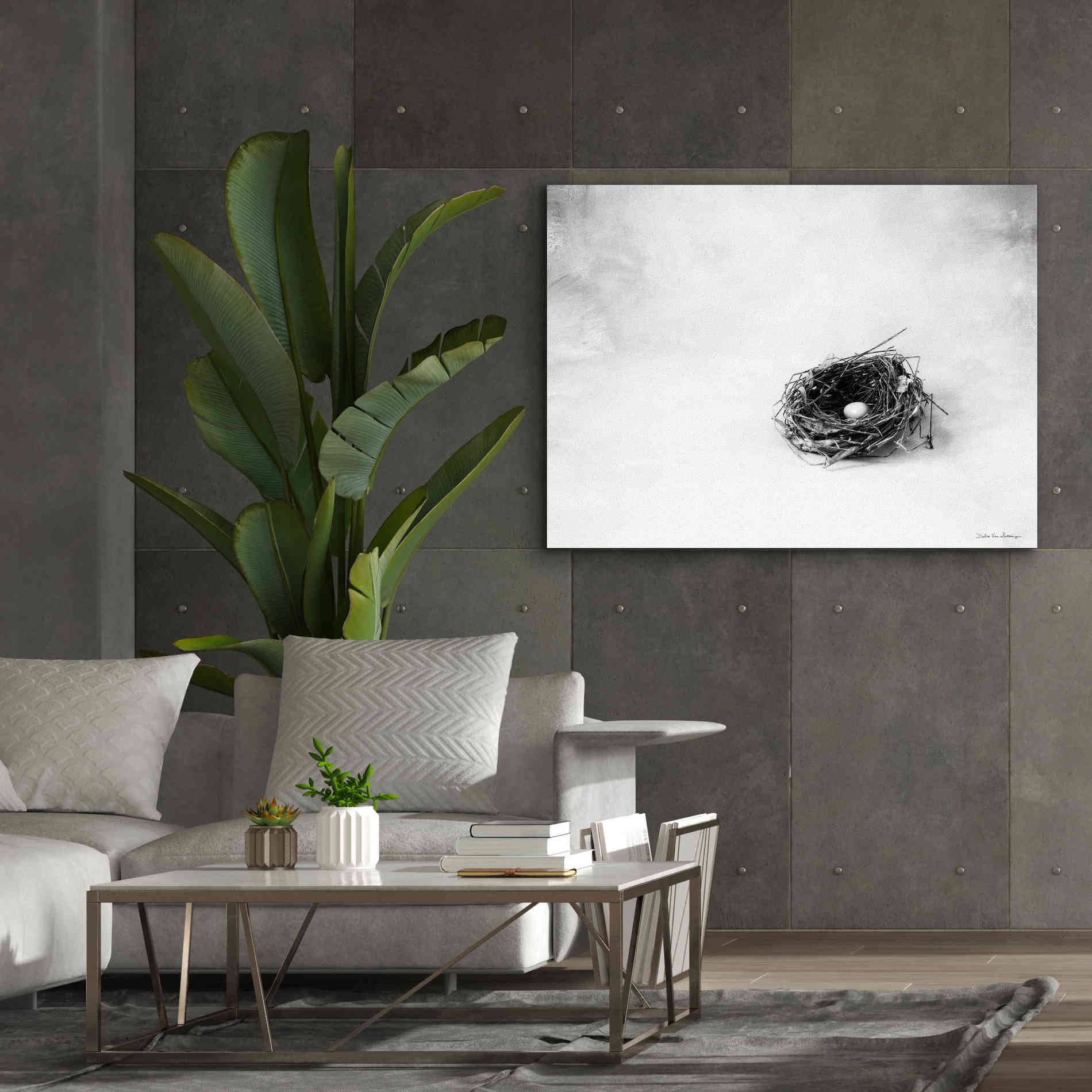 'Nestled V' by Debra Van Swearingen, Canvas Wall Art,54 x 40