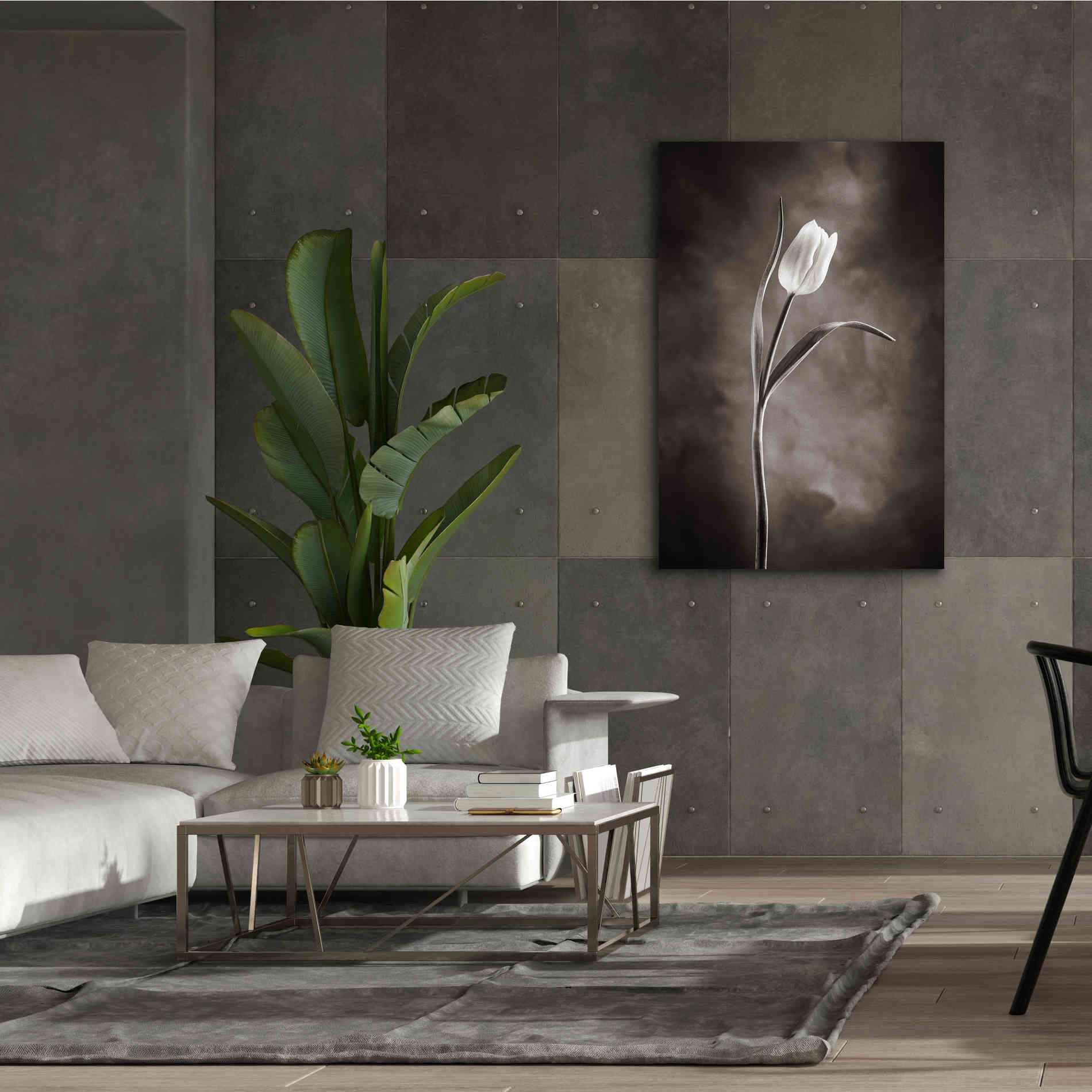 'Two Tone Tulips I' by Debra Van Swearingen, Canvas Wall Art,40 x 60