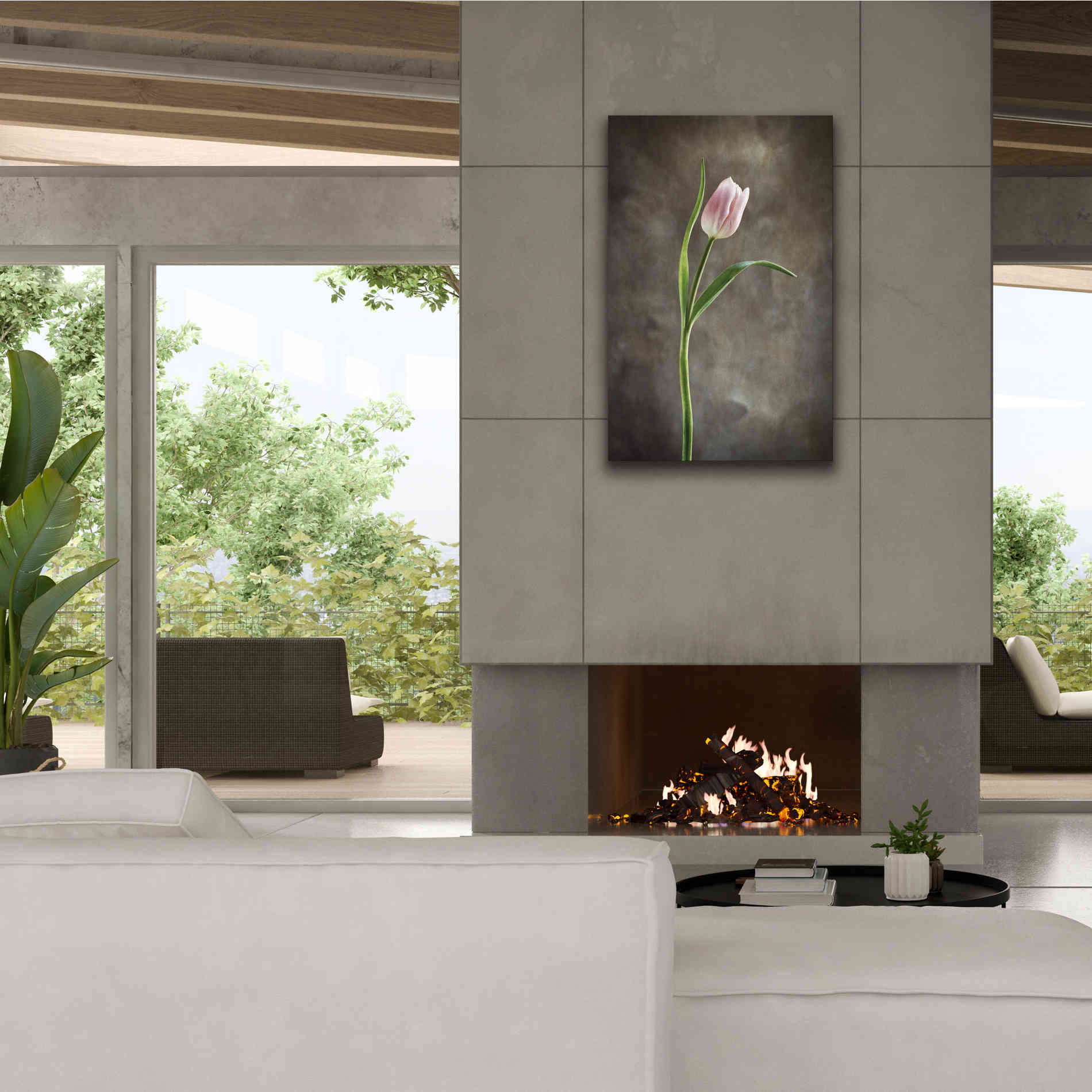 'Spring Tulips I' by Debra Van Swearingen, Canvas Wall Art,26 x 40