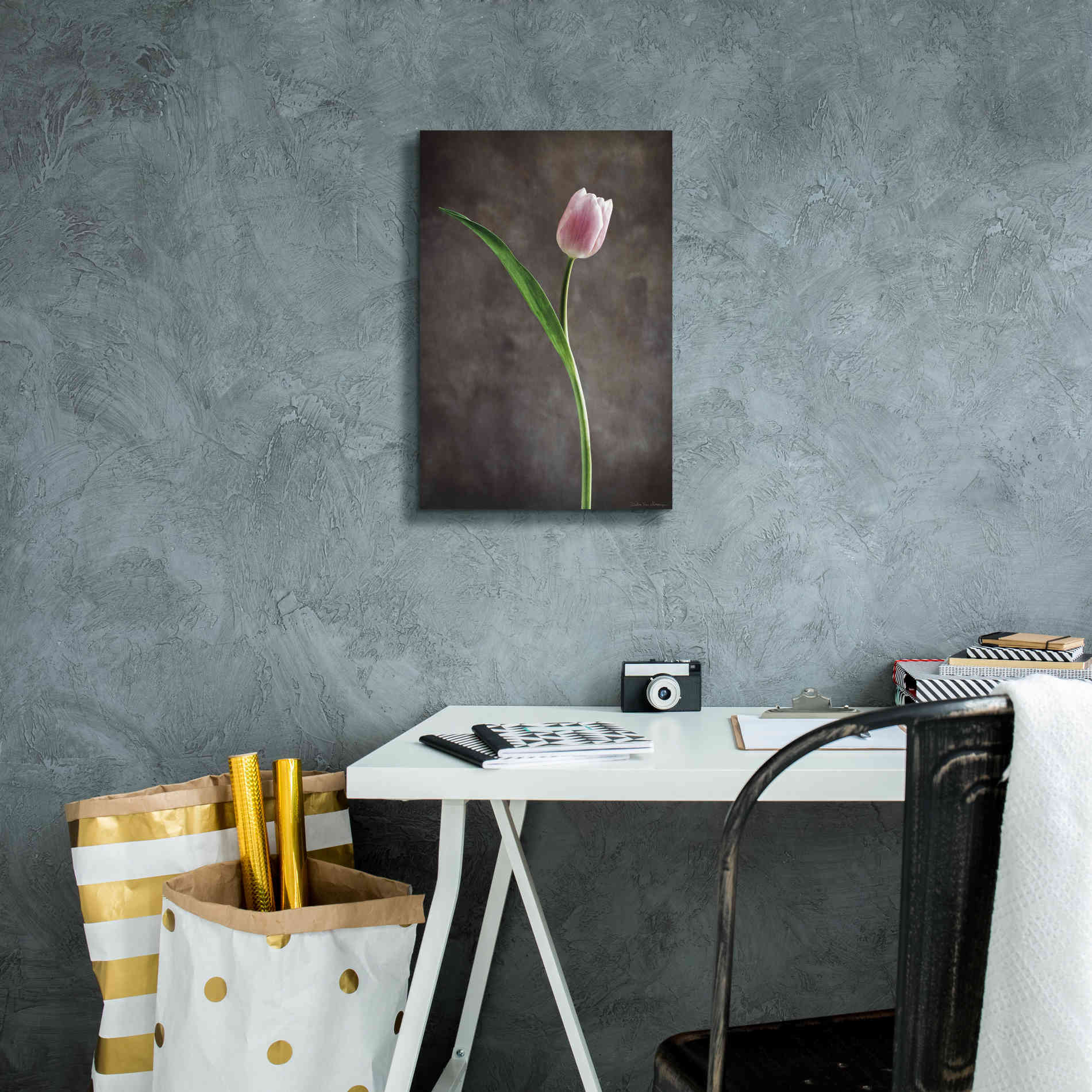 'Spring Tulips II' by Debra Van Swearingen, Canvas Wall Art,12 x 18