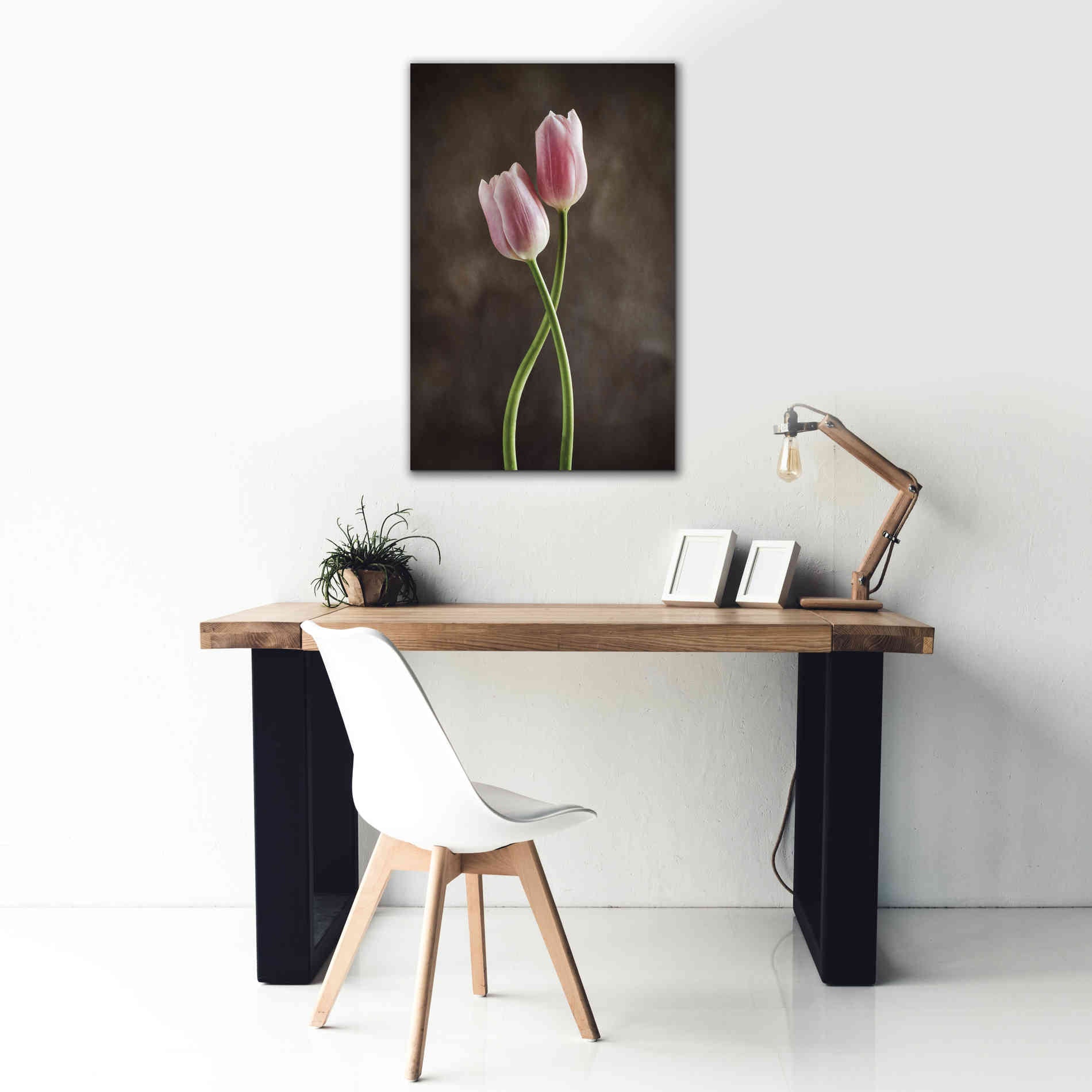 'Spring Tulips V' by Debra Van Swearingen, Canvas Wall Art,26 x 40